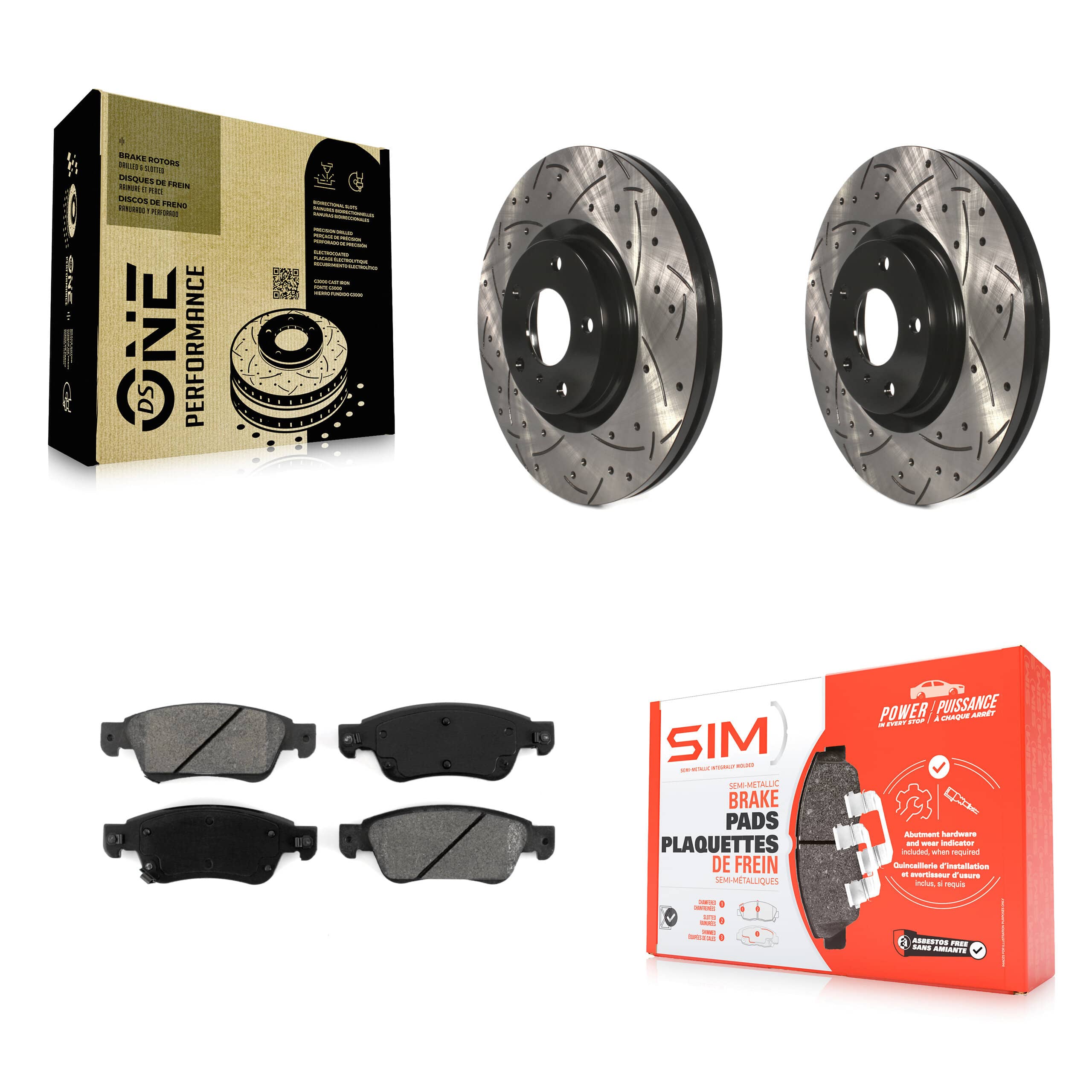 Transit Auto - KDS-101743 - Front Disc Brake Kits