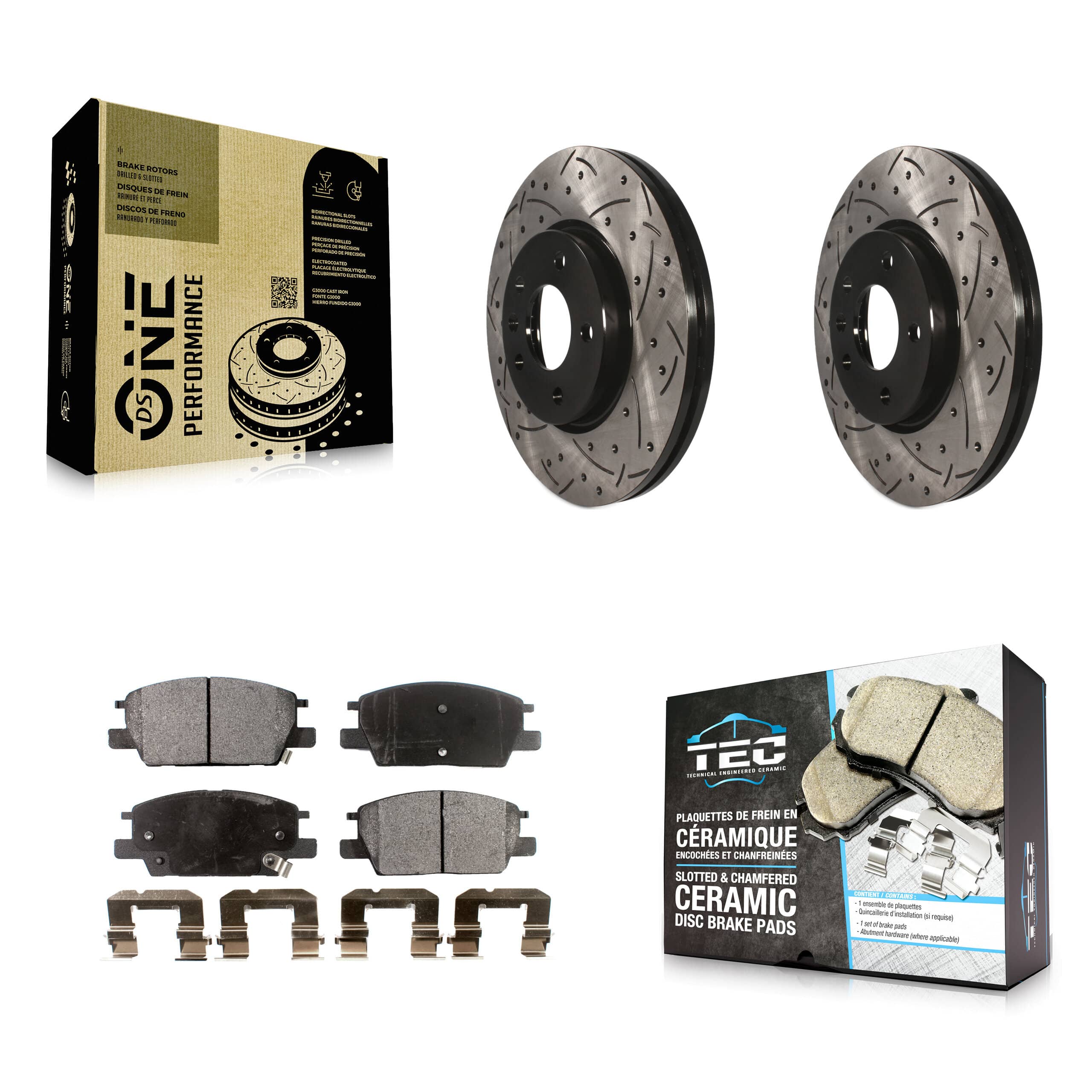 Transit Auto - KDT-100016 - Front Disc Brake Kits