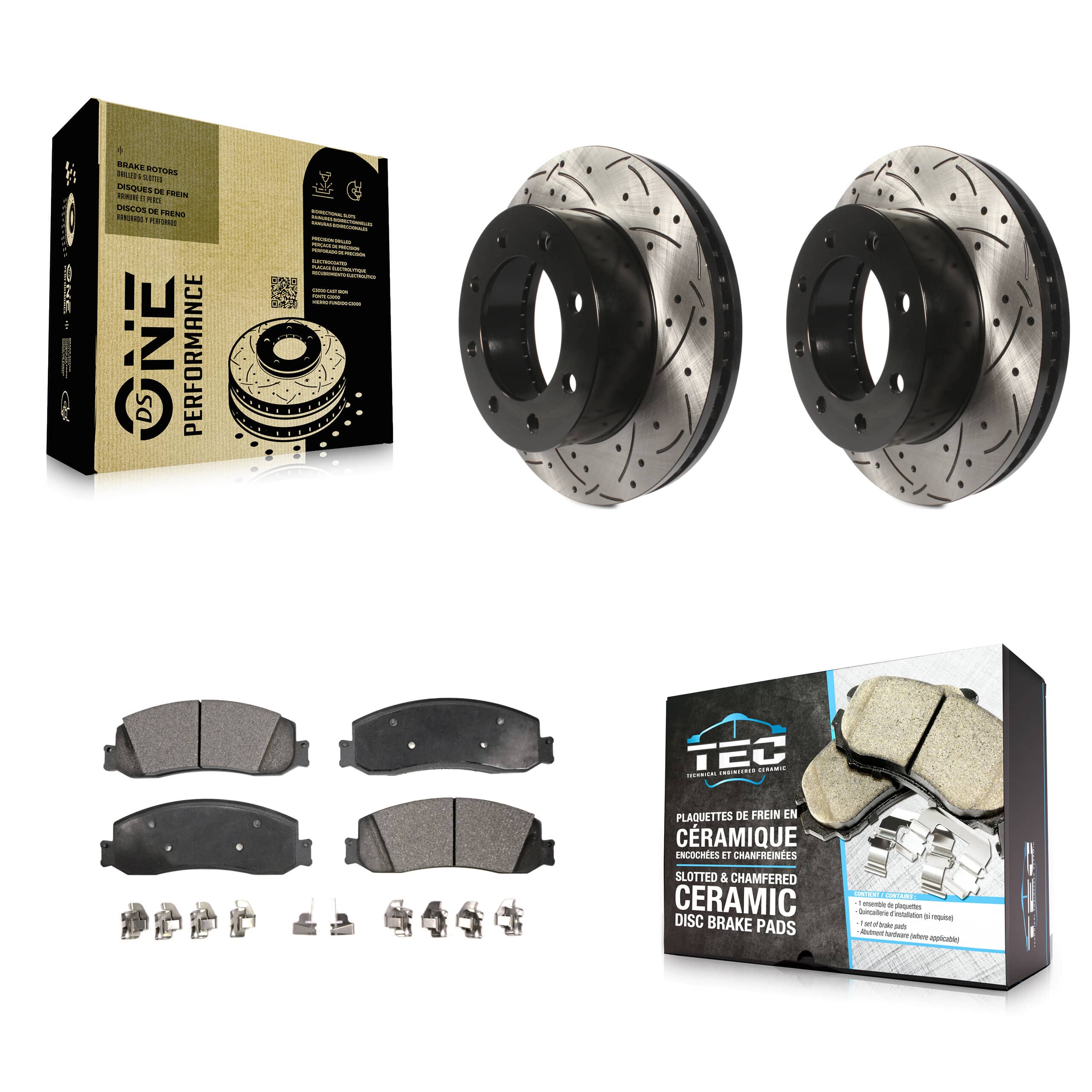 Transit Auto - KDT-100018 - Front Disc Brake Kits
