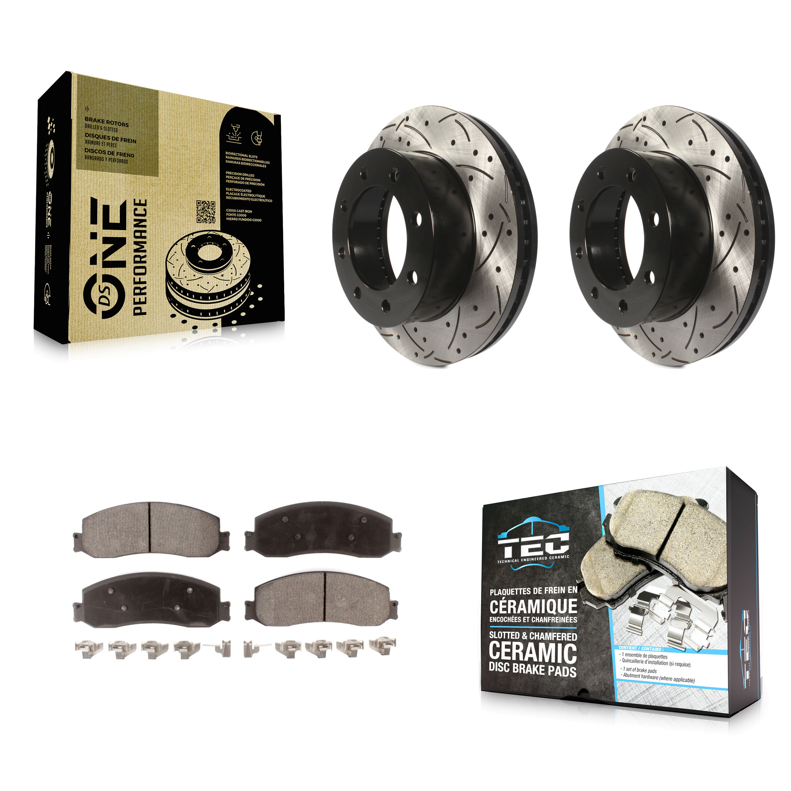 Transit Auto - KDT-100019 - Front Disc Brake Kits