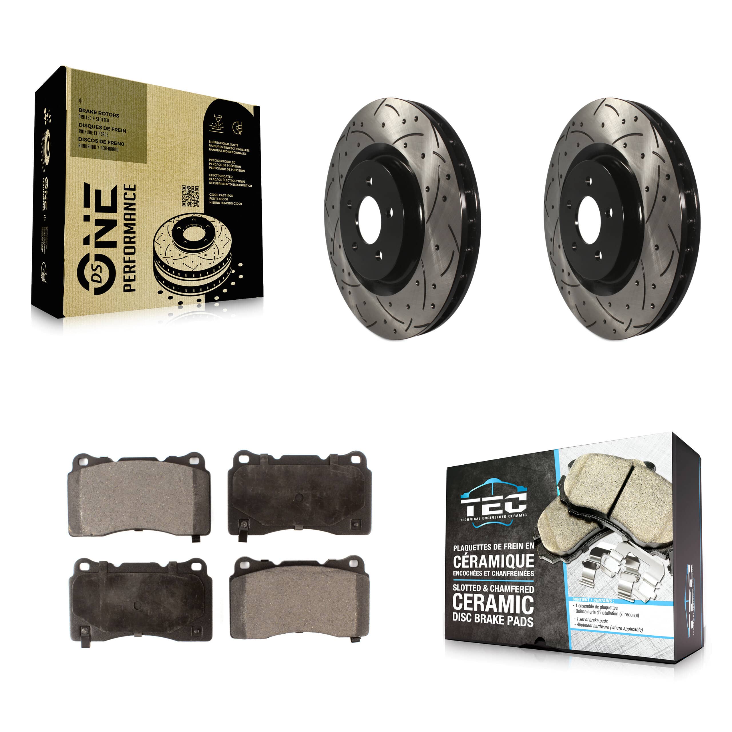 Transit Auto - KDT-100023 - Front Disc Brake Kits
