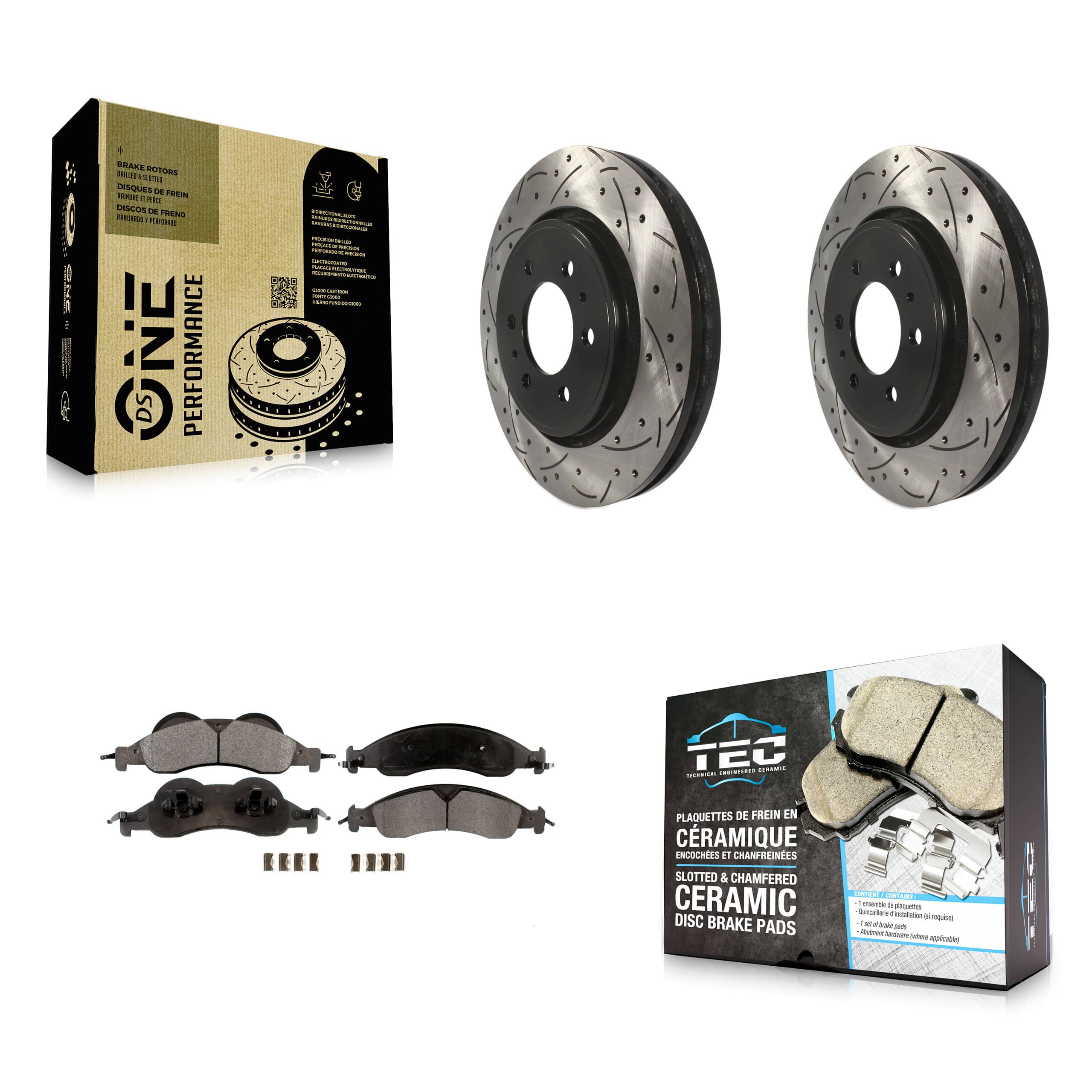 Transit Auto - KDT-100024 - Front Disc Brake Kits