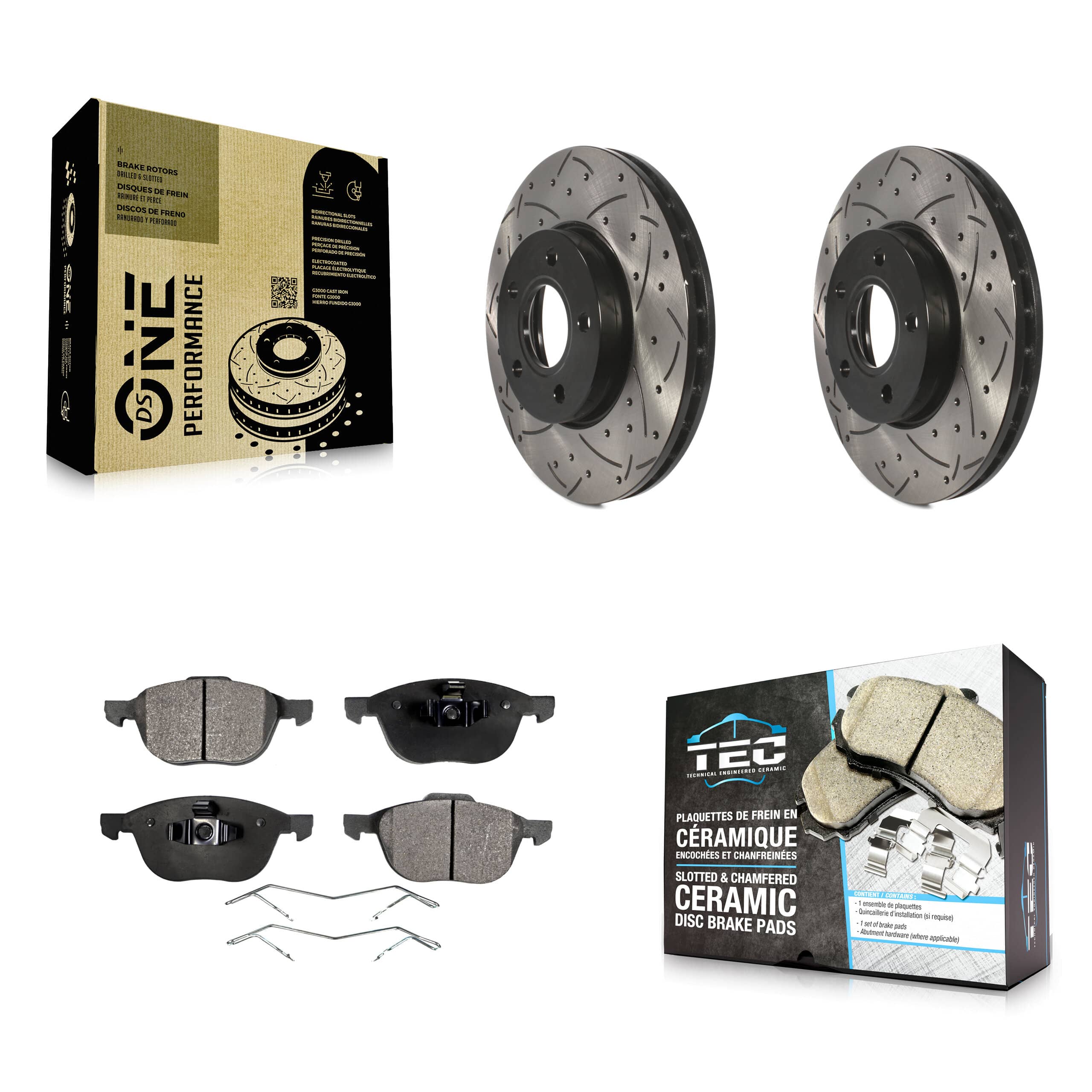 Transit Auto - KDT-100032 - Front Disc Brake Kits
