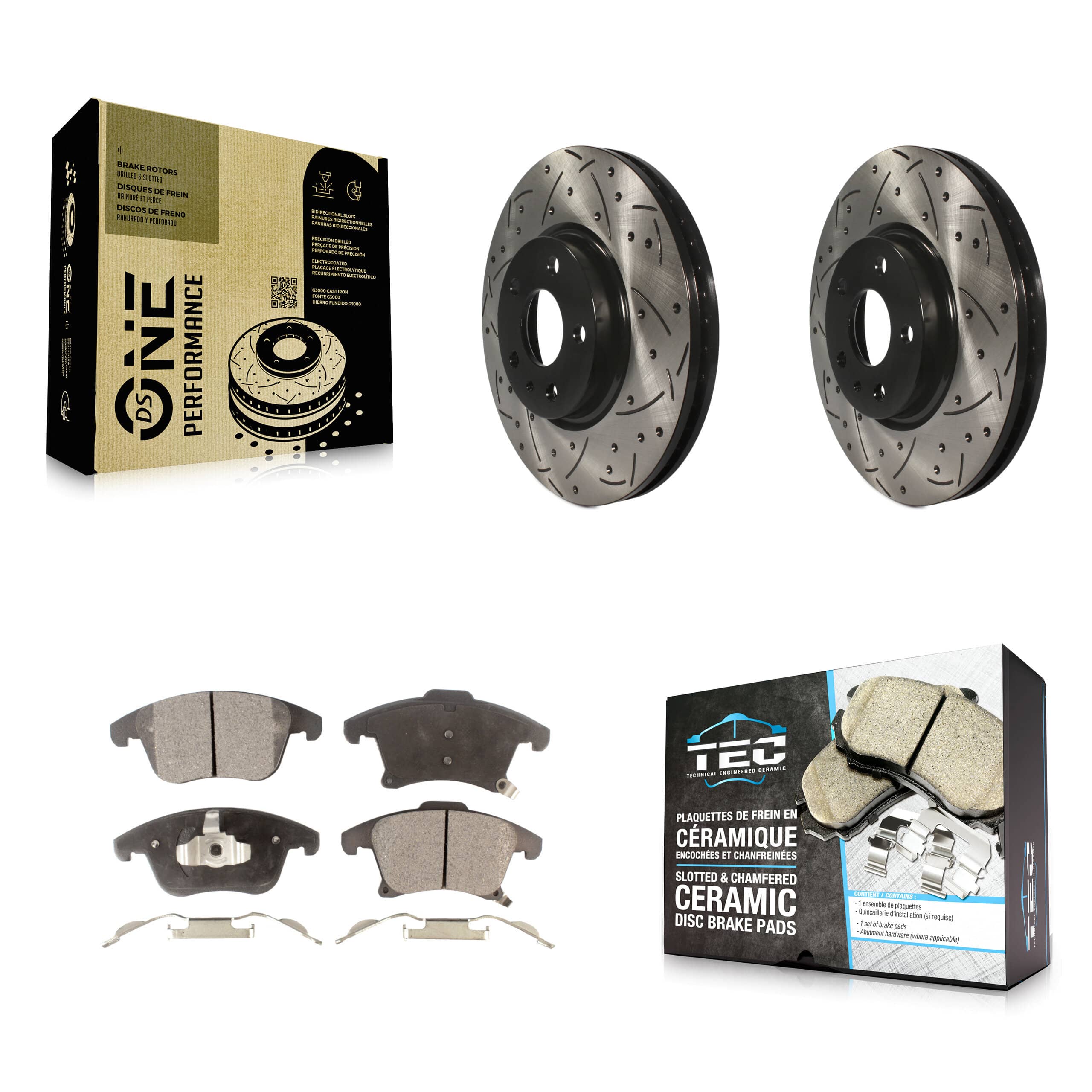 Transit Auto - KDT-100034 - Front Disc Brake Kits