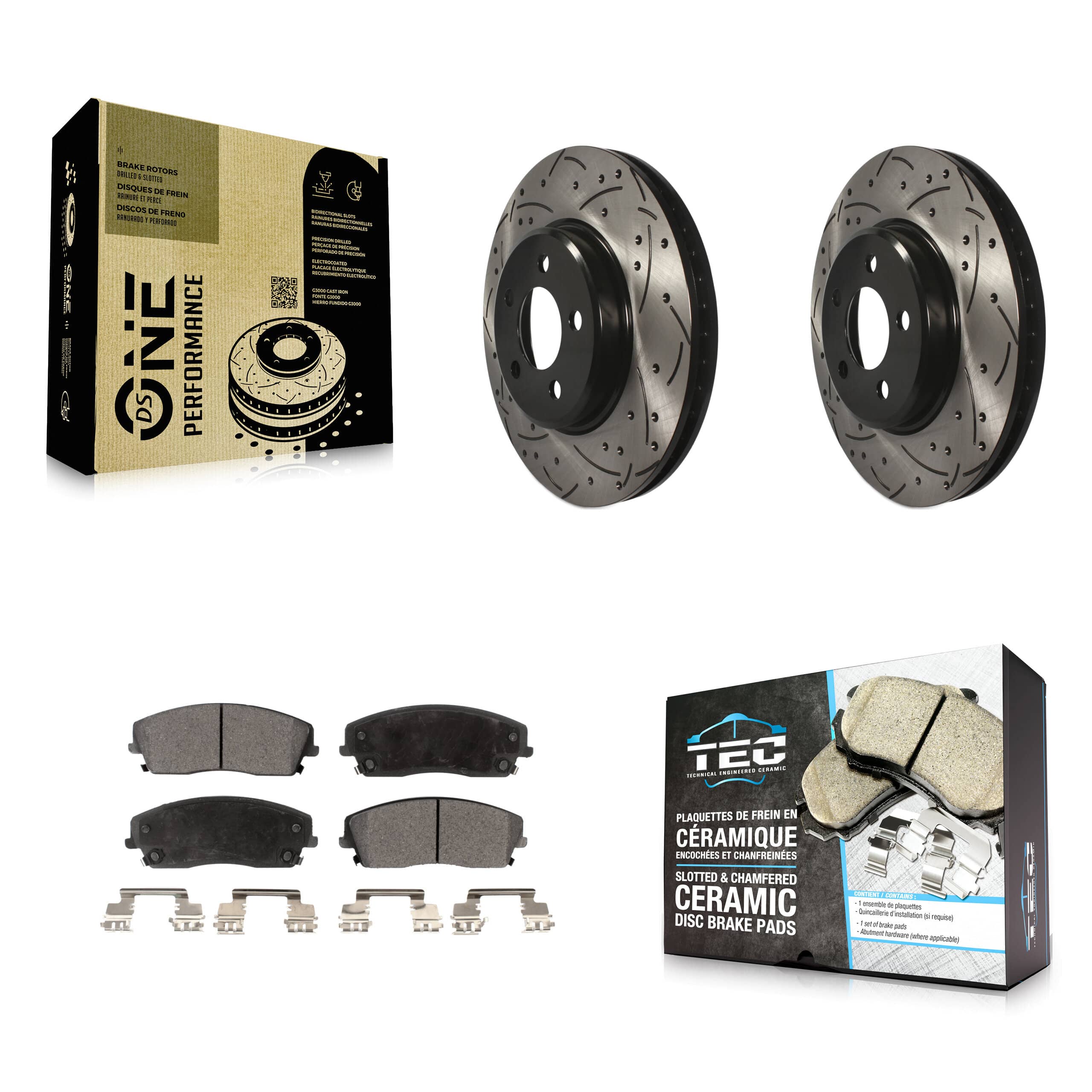 Transit Auto - KDT-100043 - Front Disc Brake Kits