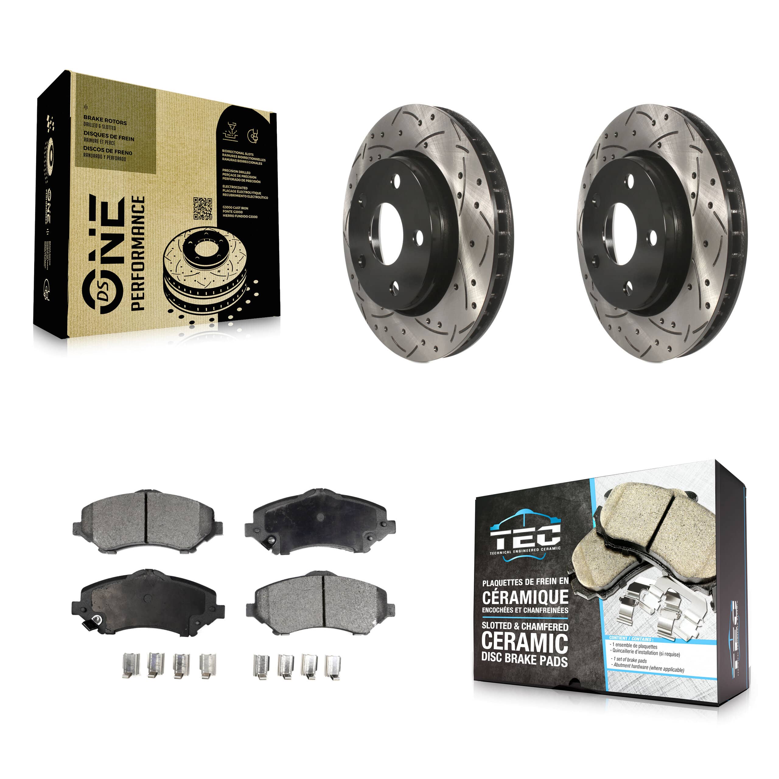 Transit Auto - KDT-100048 - Front Disc Brake Kits