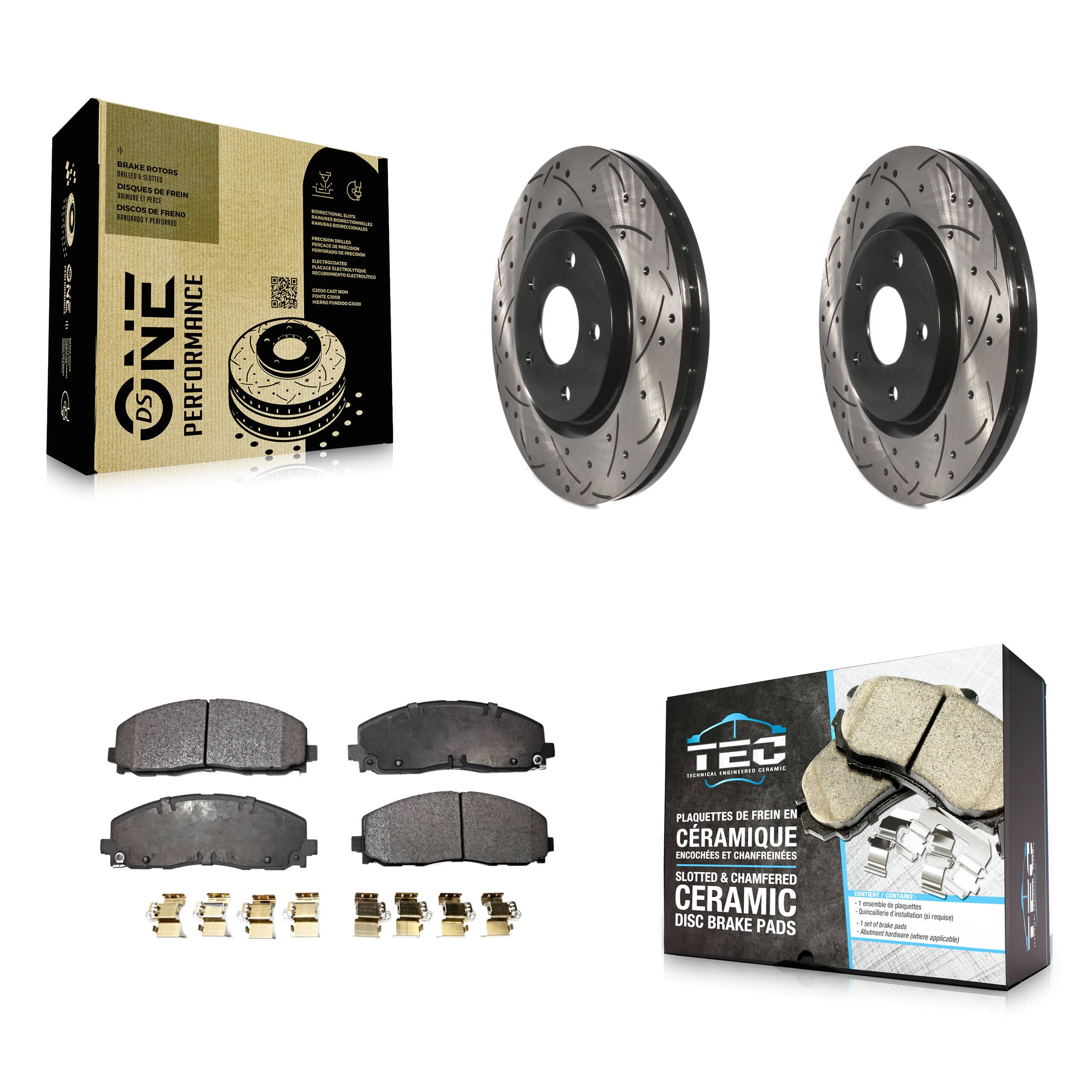 Transit Auto - KDT-100054 - Front Disc Brake Kits