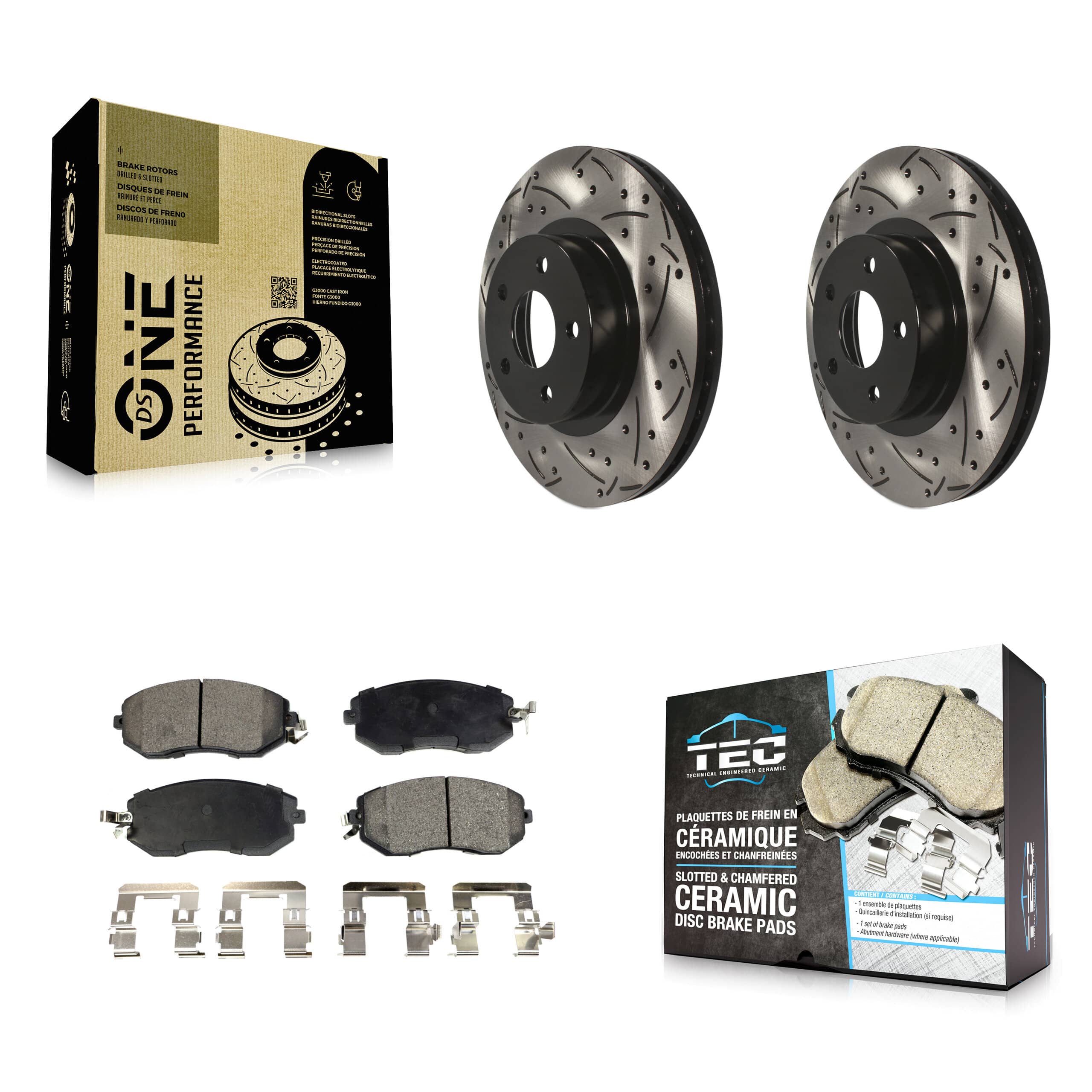 Transit Auto - KDT-100058 - Front Disc Brake Kits