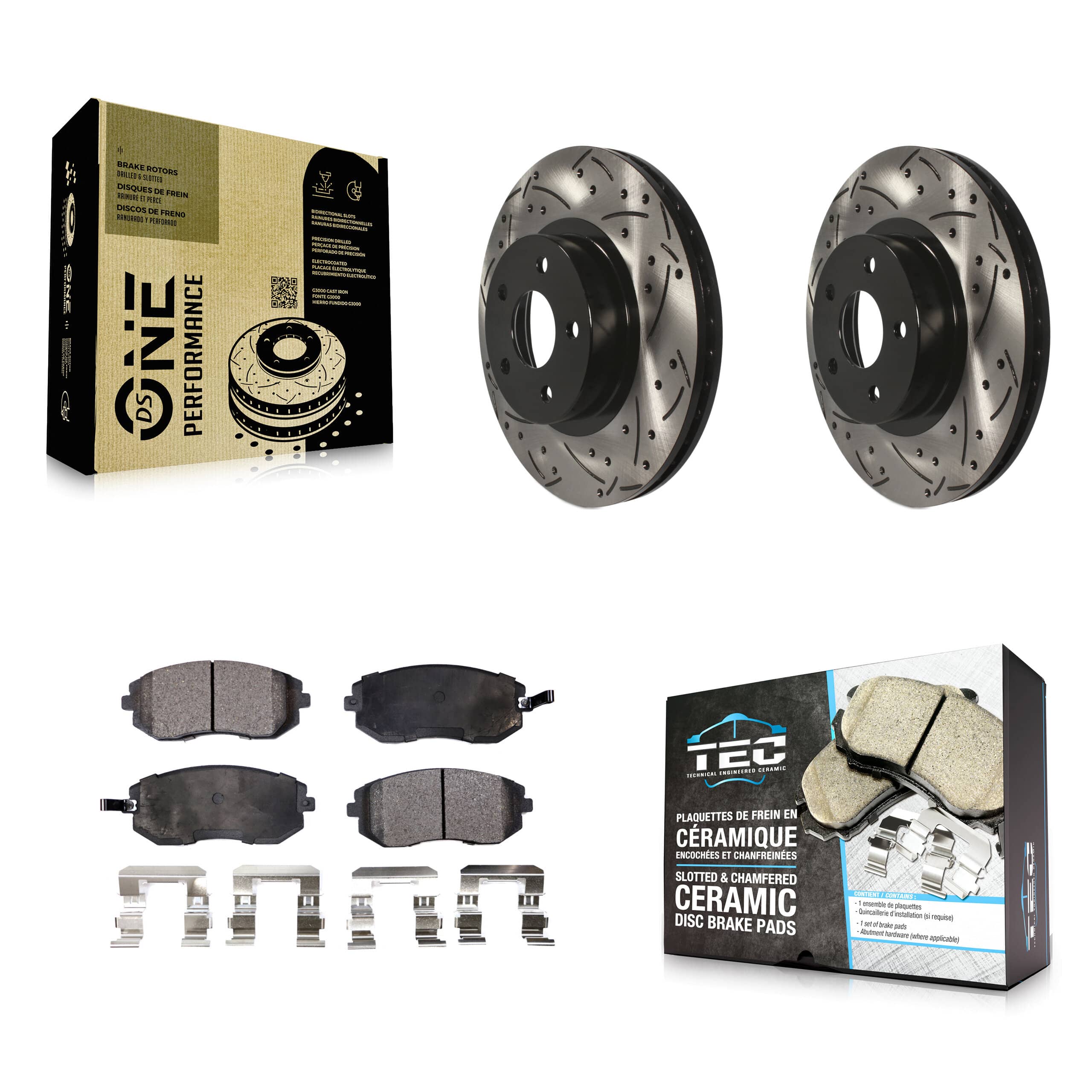 Transit Auto - KDT-100060 - Front Disc Brake Kits