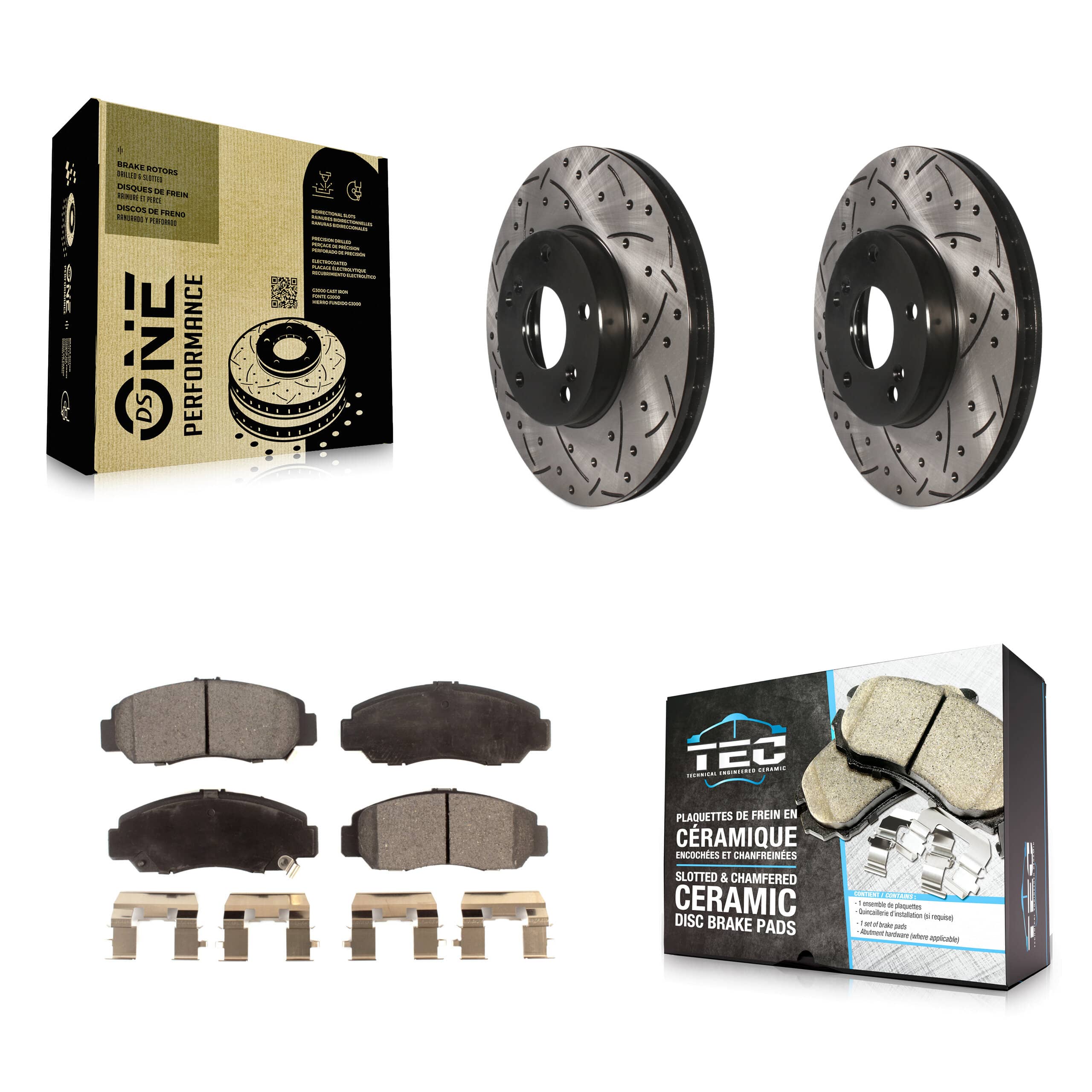 Transit Auto - KDT-100066 - Front Disc Brake Kits