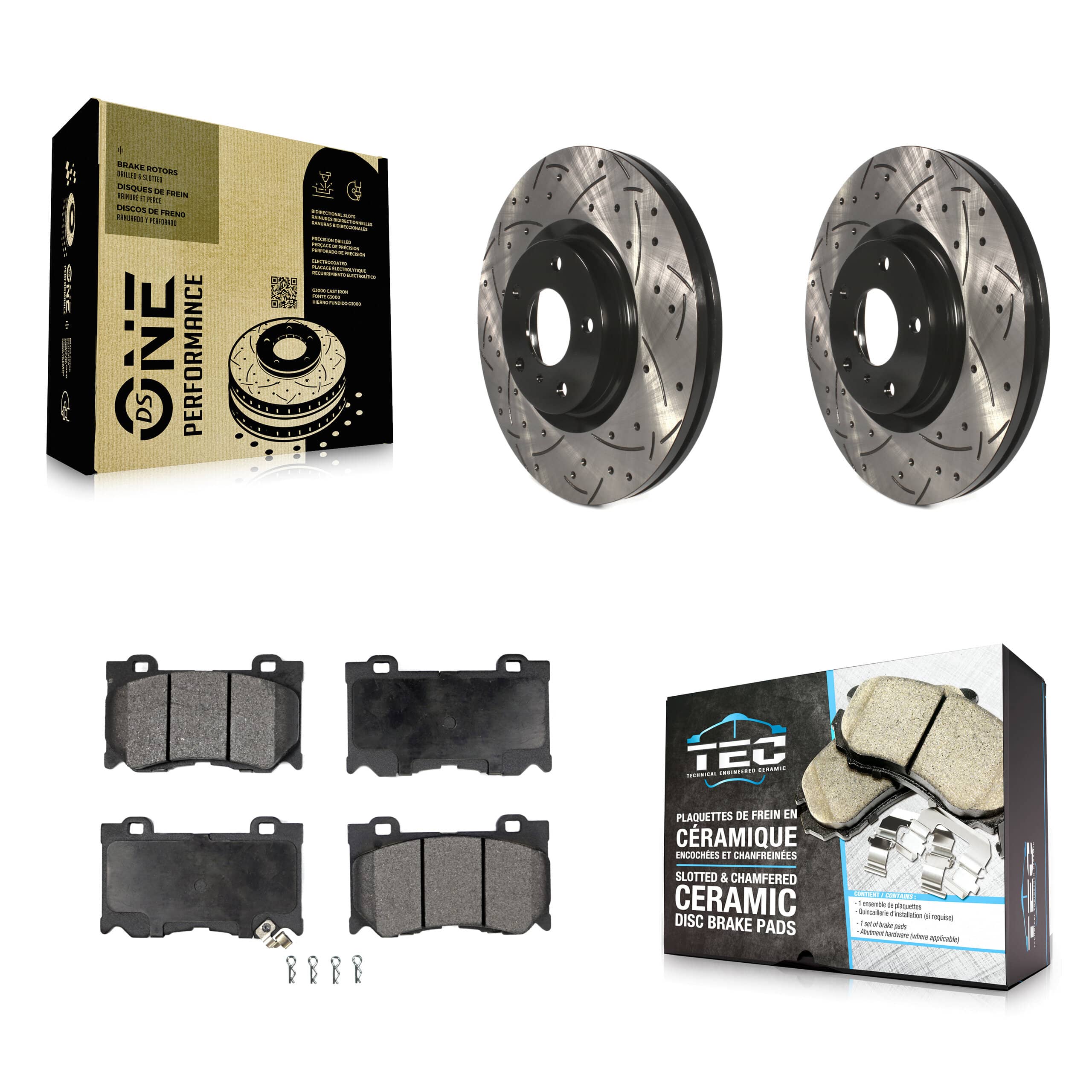 Transit Auto - KDT-100067 - Front Disc Brake Kits