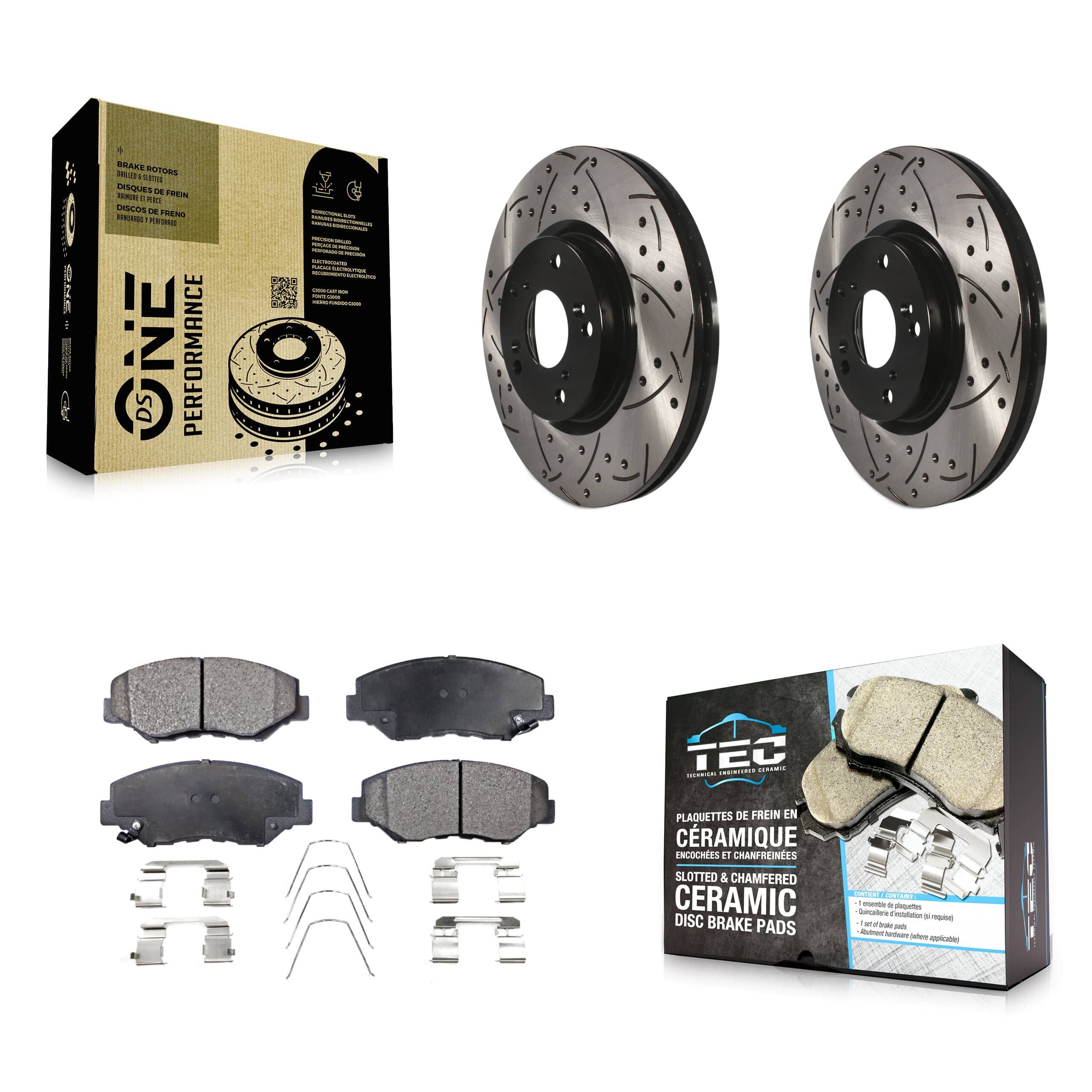 Transit Auto - KDT-100071 - Front Disc Brake Kits