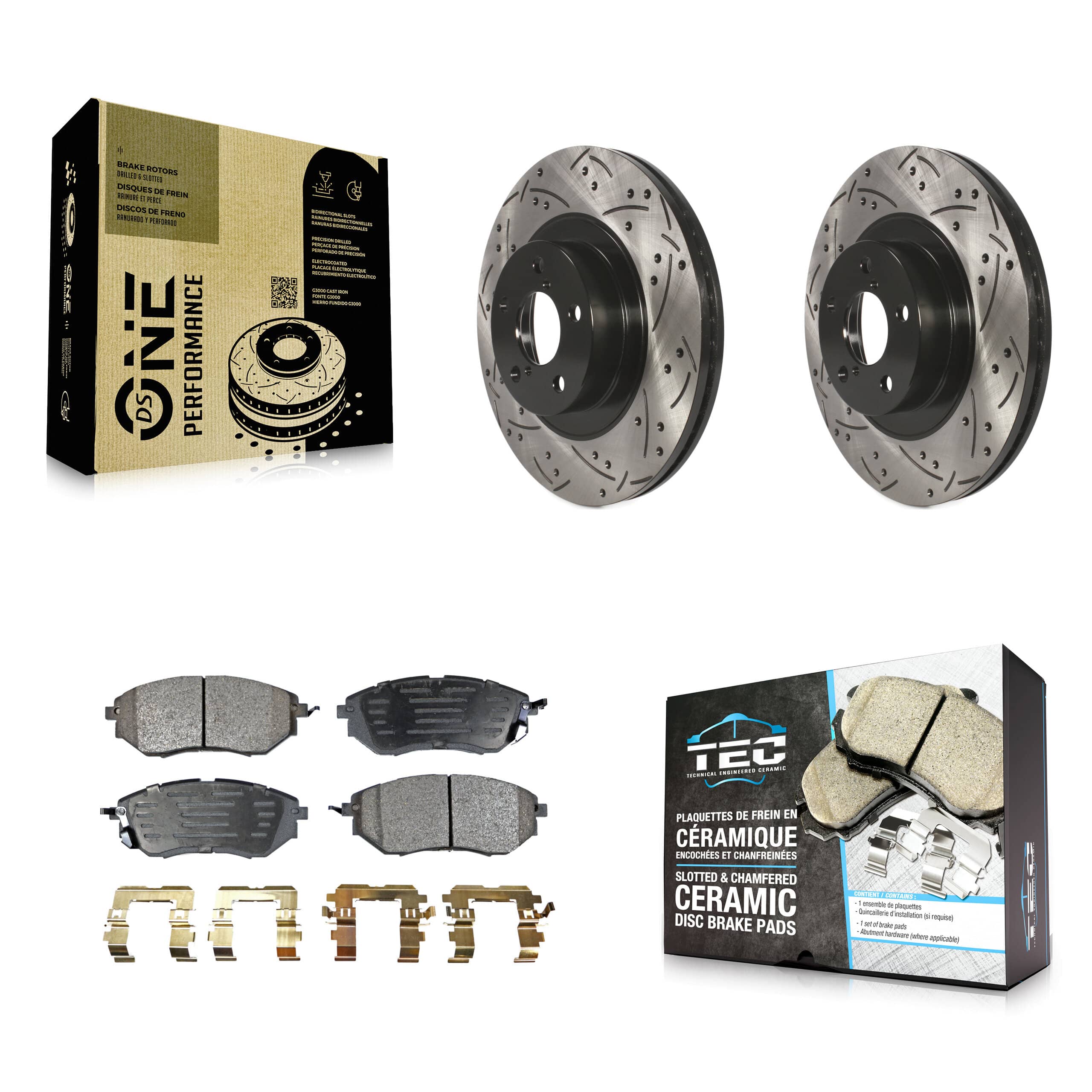 Transit Auto - KDT-100074 - Front Disc Brake Kits