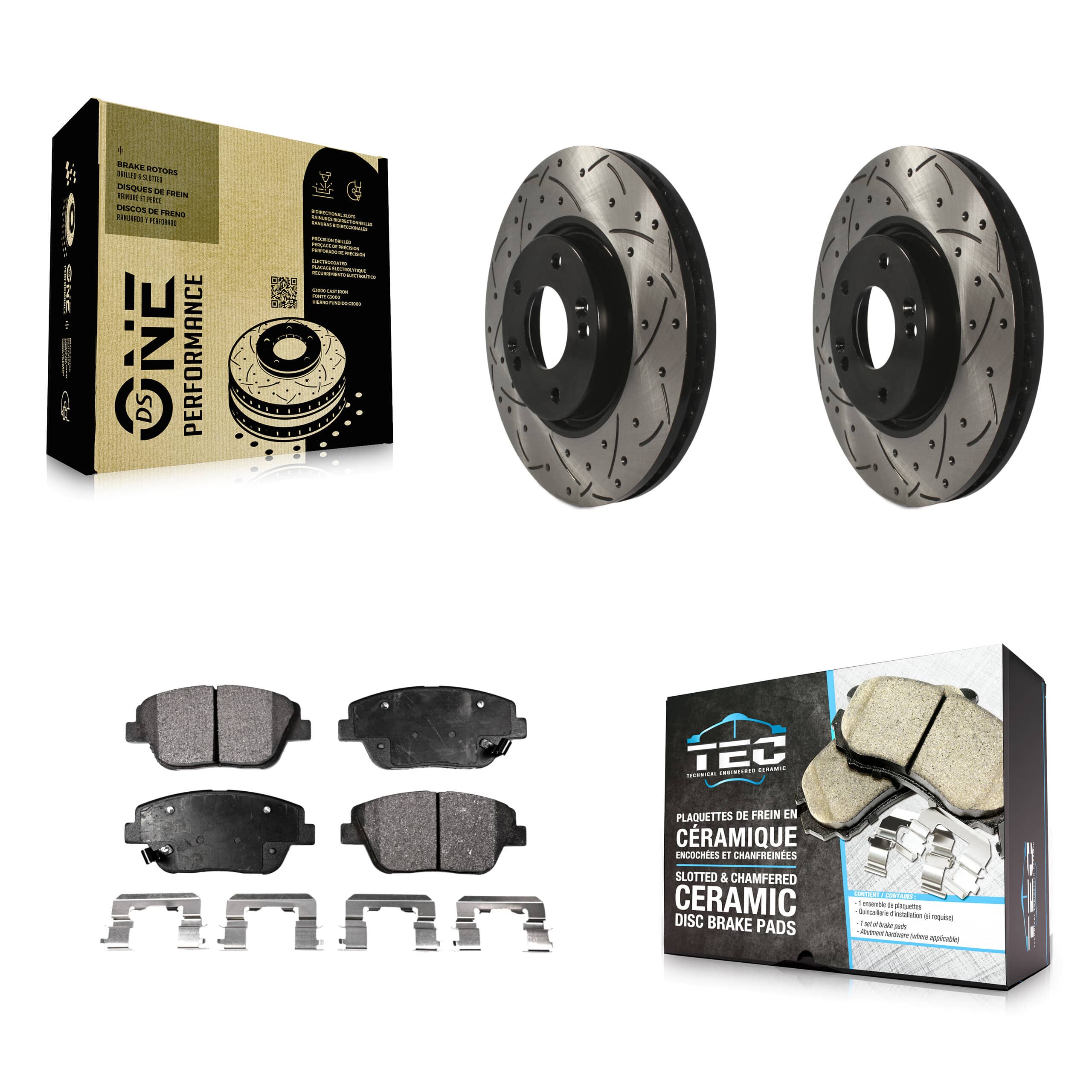 Transit Auto - KDT-100089 - Front Disc Brake Kits