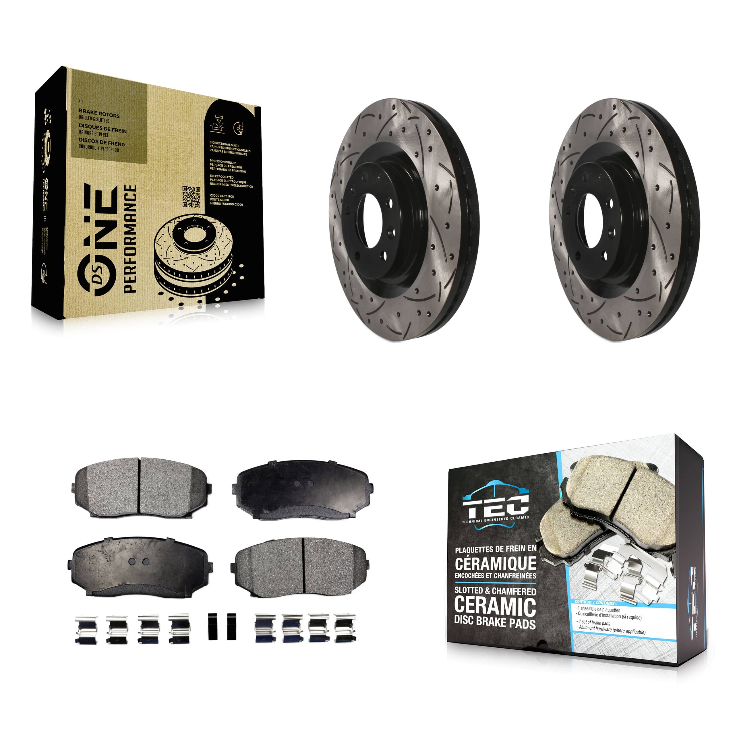 Transit Auto - KDT-100111 - Front Disc Brake Kits