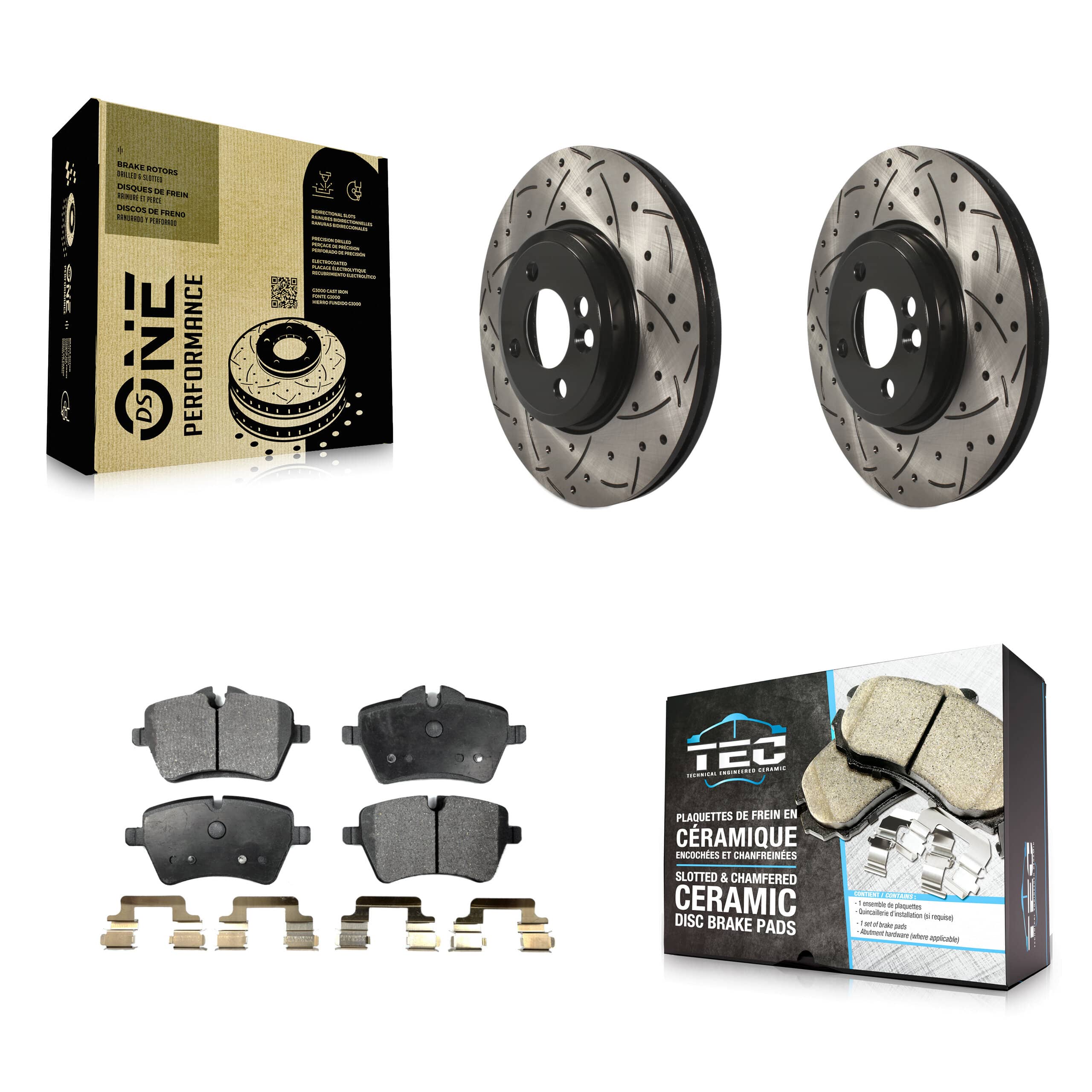 Transit Auto - KDT-100116 - Front Disc Brake Kits