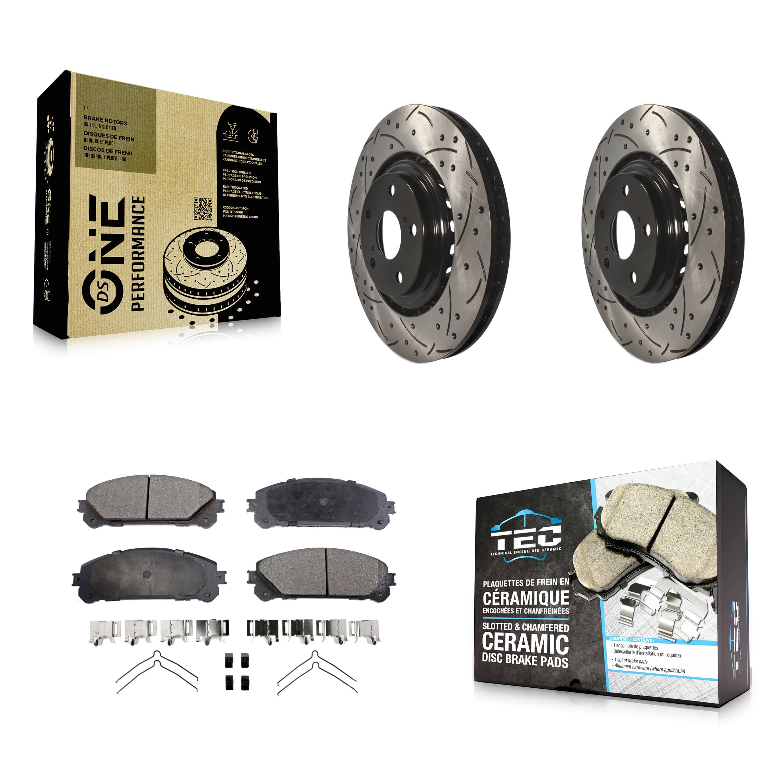 Transit Auto - KDT-100119 - Front Disc Brake Kits
