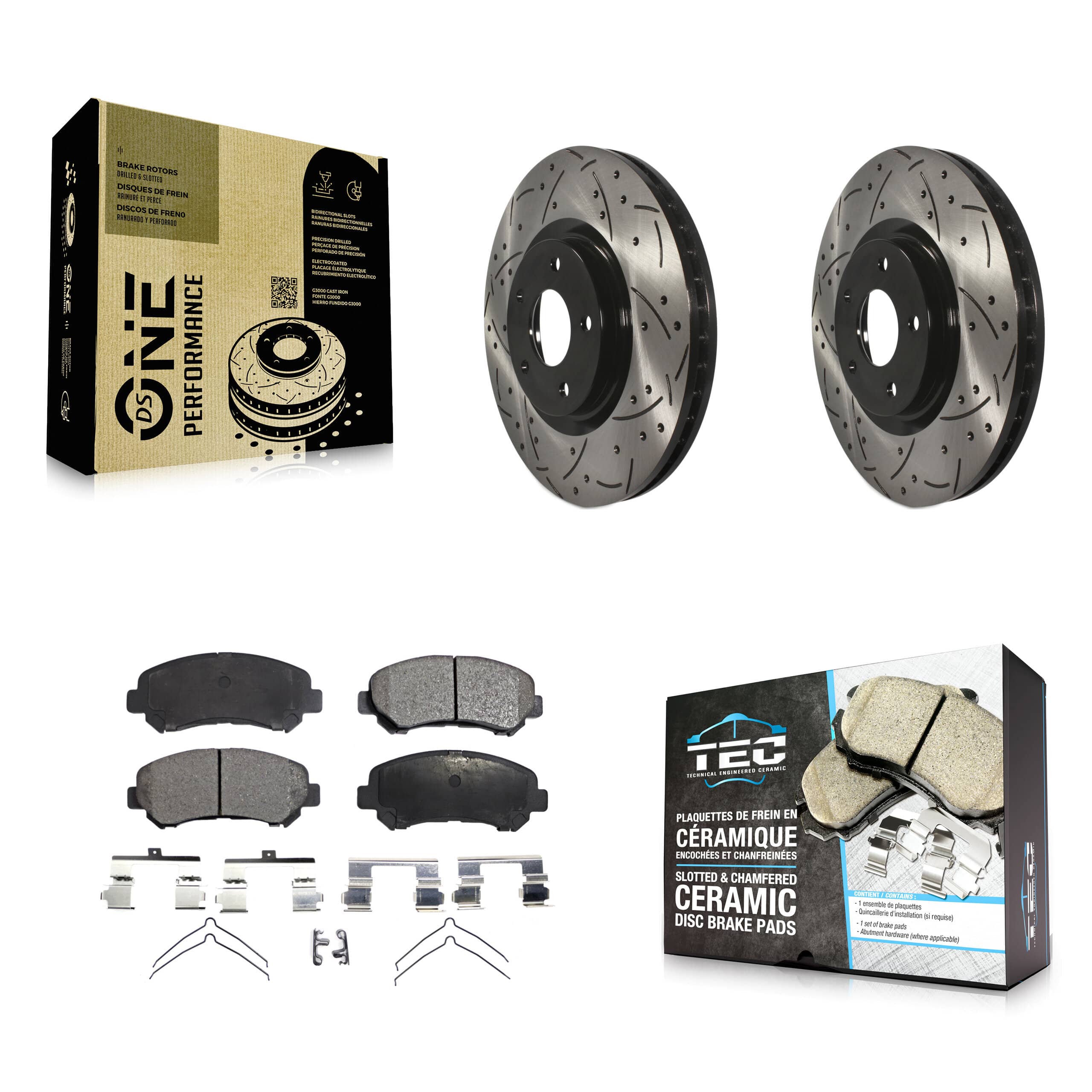 Transit Auto - KDT-100122 - Front Disc Brake Kits