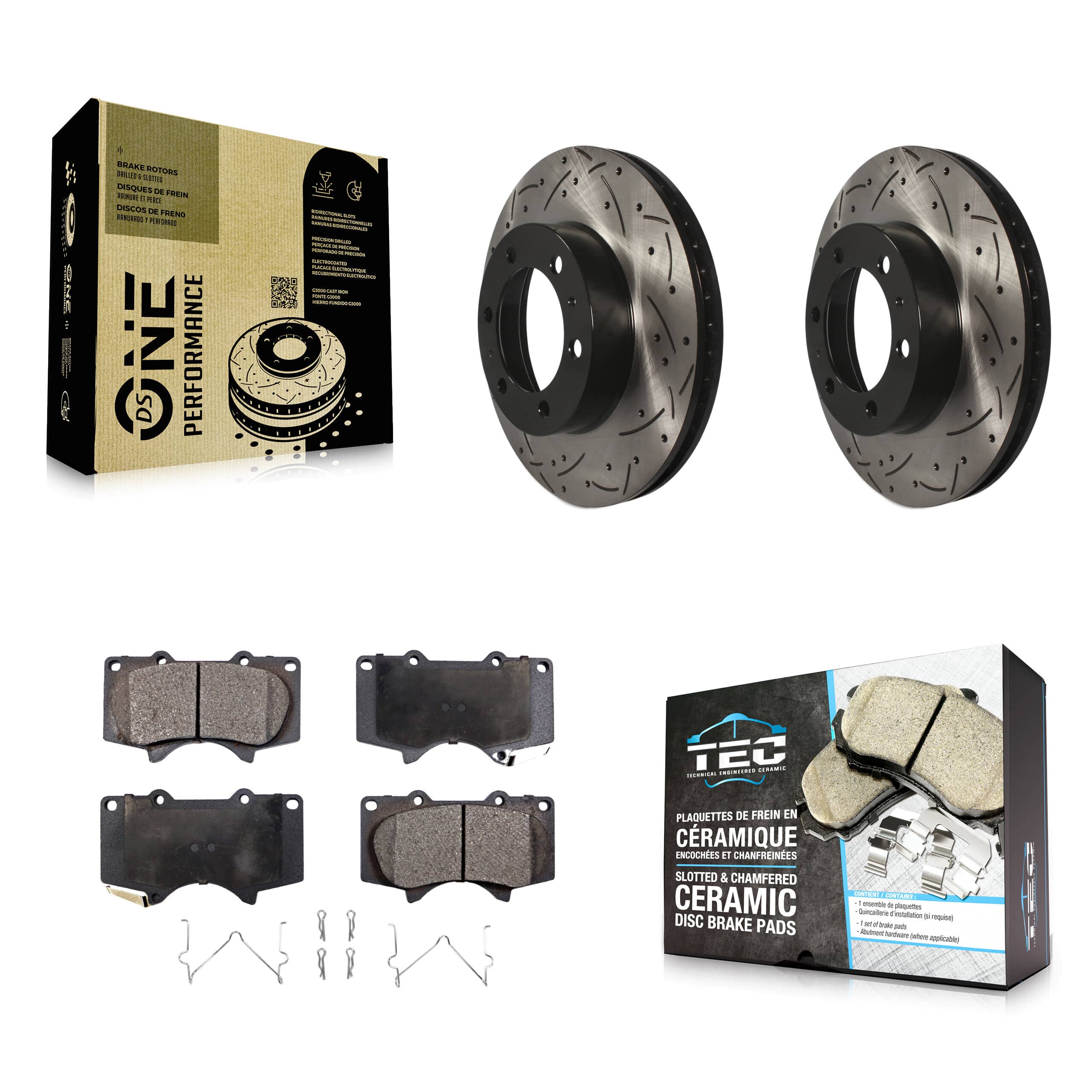 Transit Auto - KDT-100131 - Front Disc Brake Kits