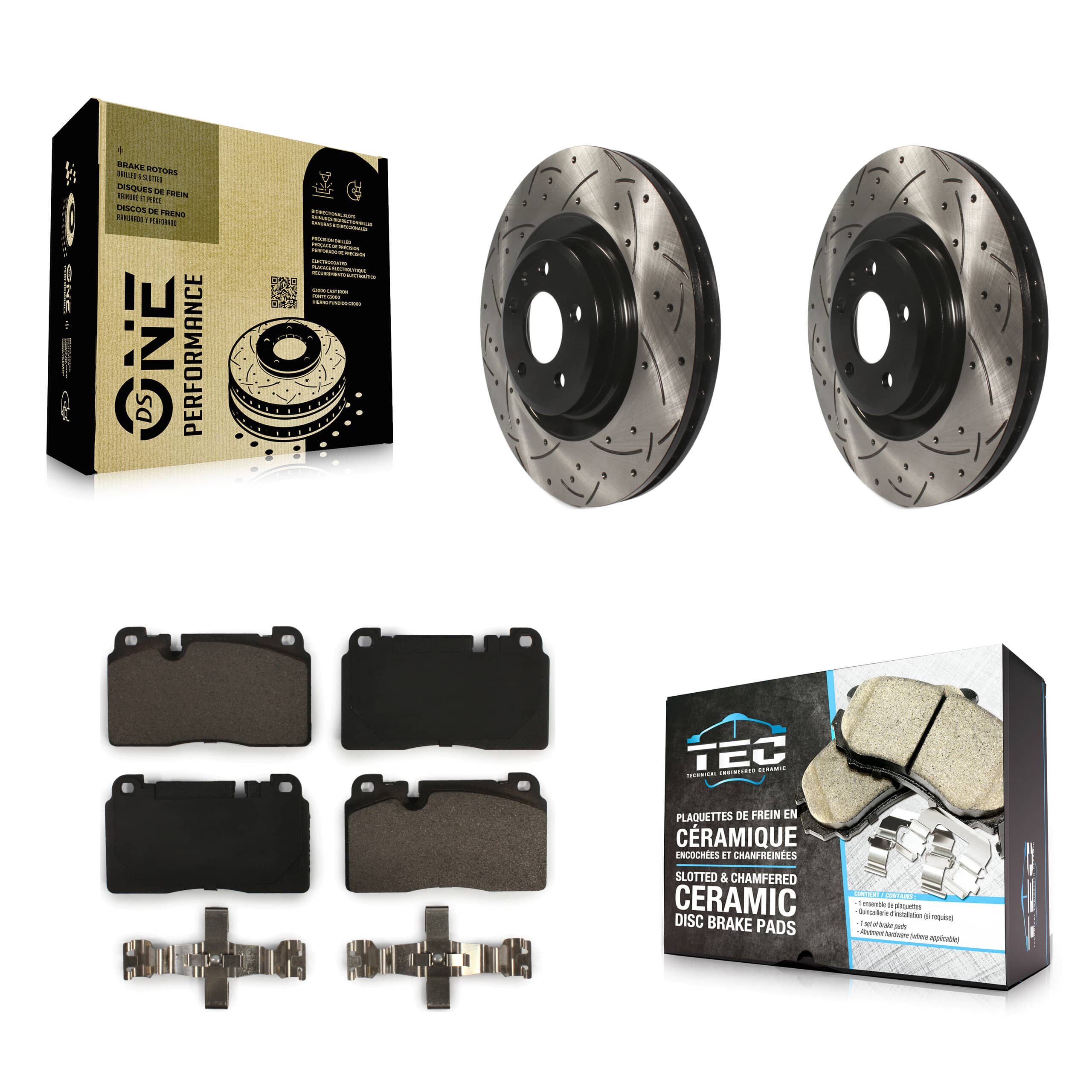 Transit Auto - KDT-100133 - Front Disc Brake Kits