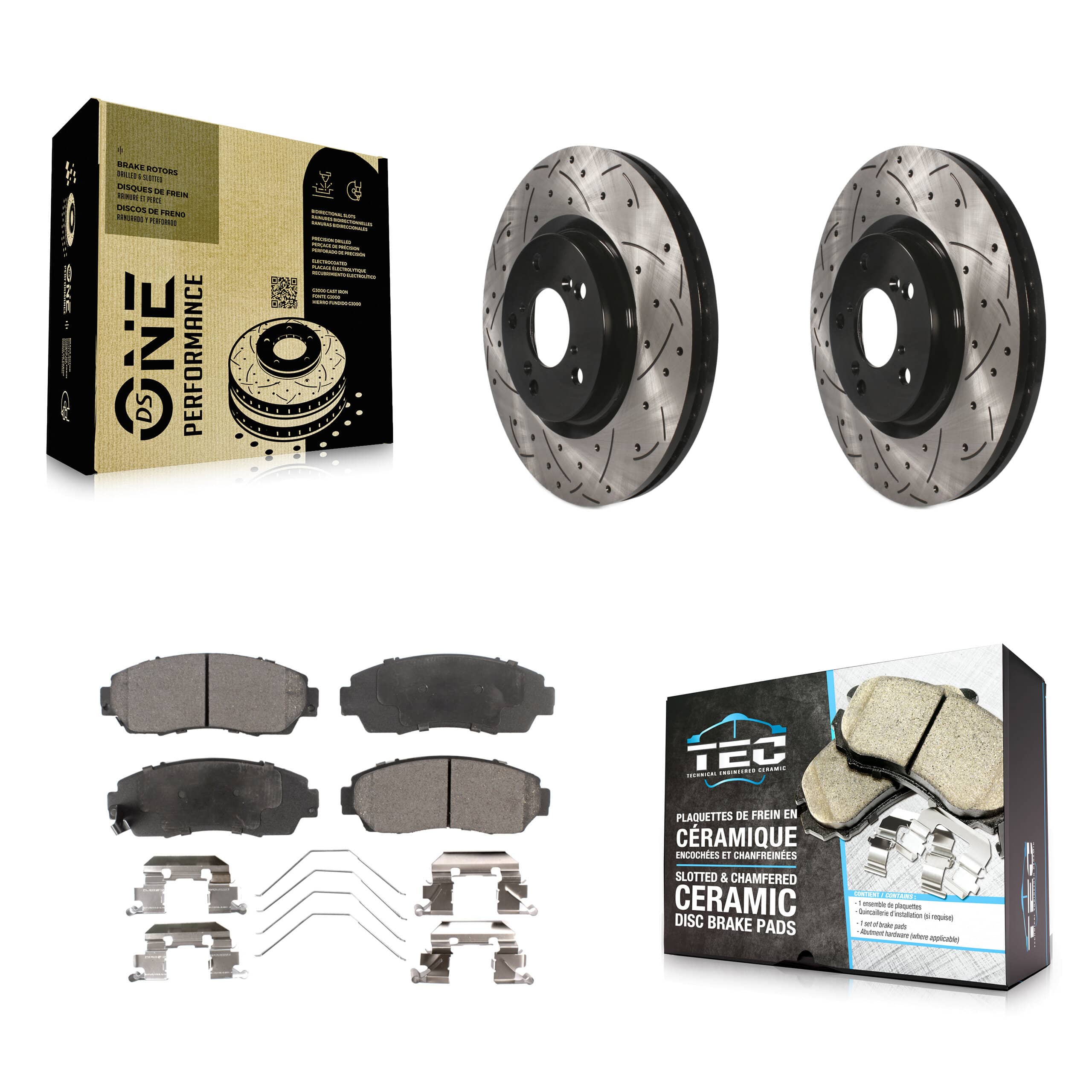 Transit Auto - KDT-100134 - Front Disc Brake Kits
