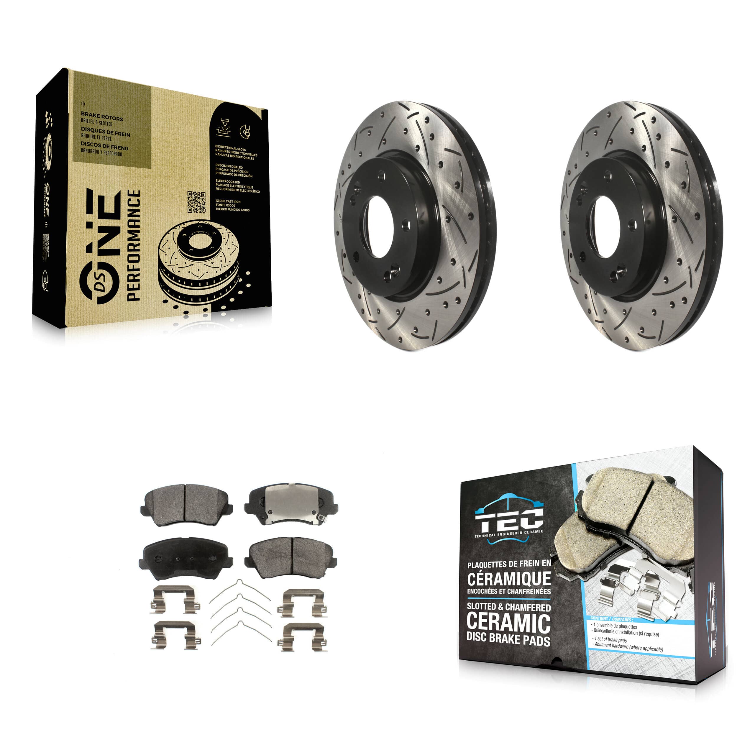 Transit Auto - KDT-100146 - Front Disc Brake Kits