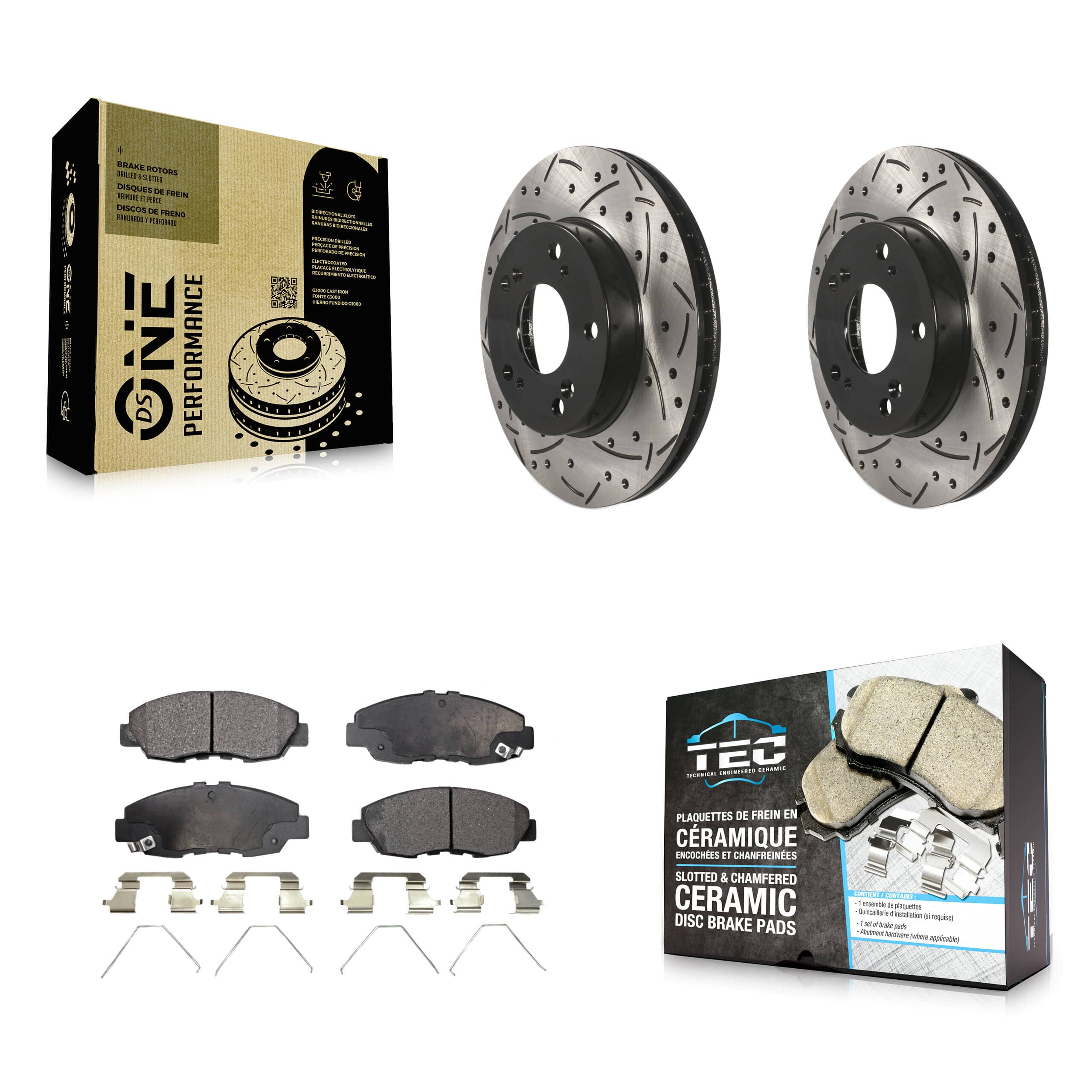 Transit Auto - KDT-100156 - Front Disc Brake Kits