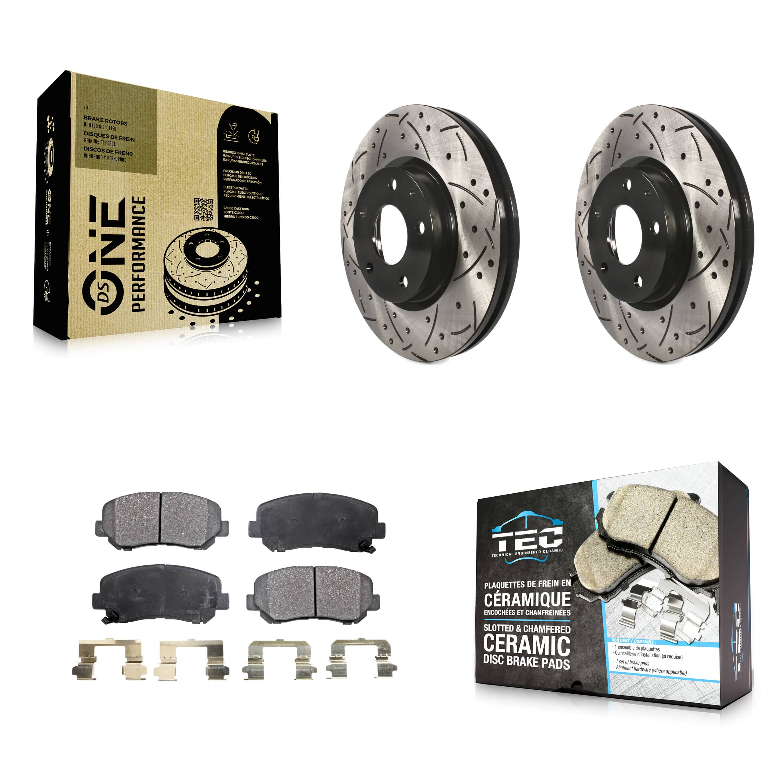 Transit Auto - KDT-100163 - Front Disc Brake Kits