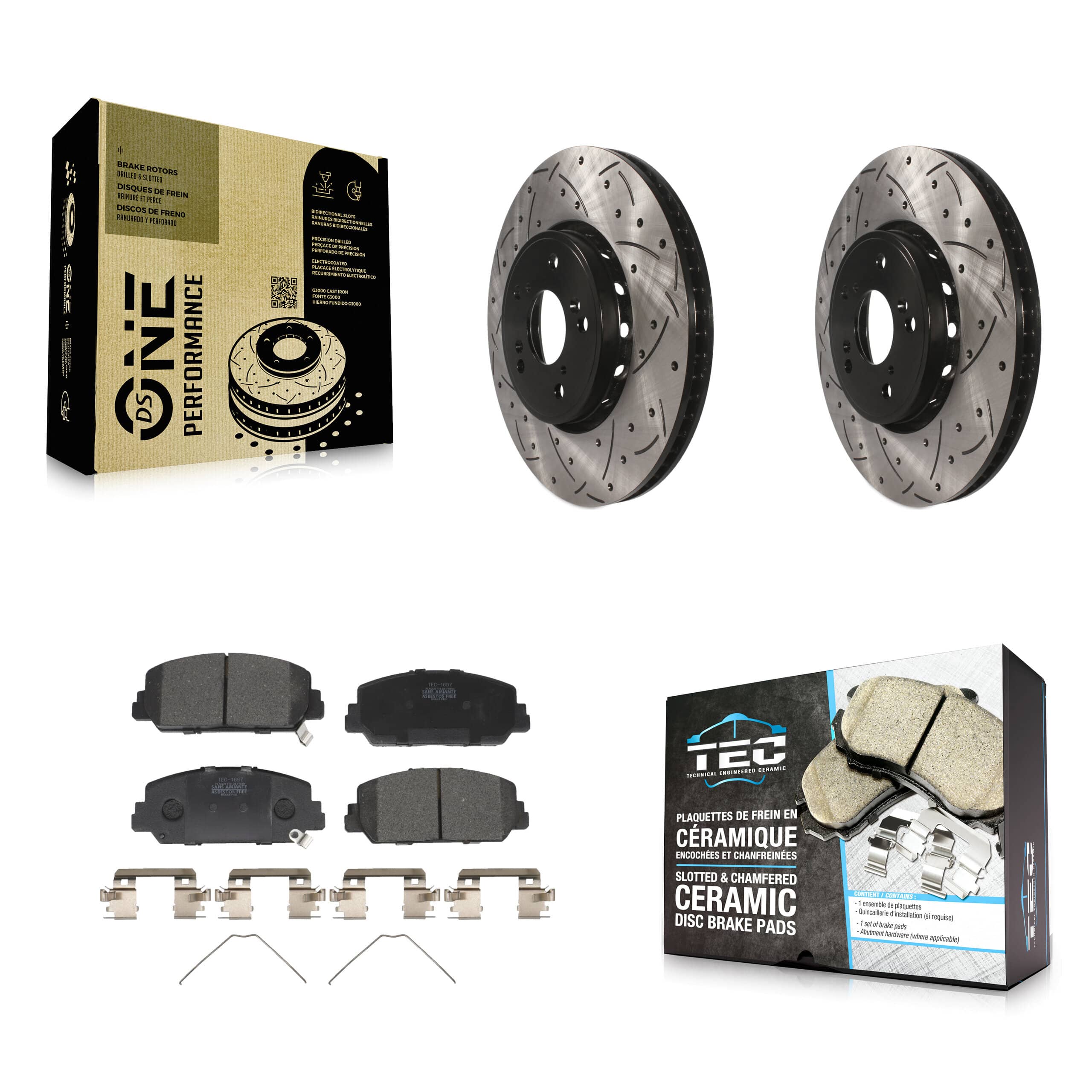 Transit Auto - KDT-100165 - Front Disc Brake Kits