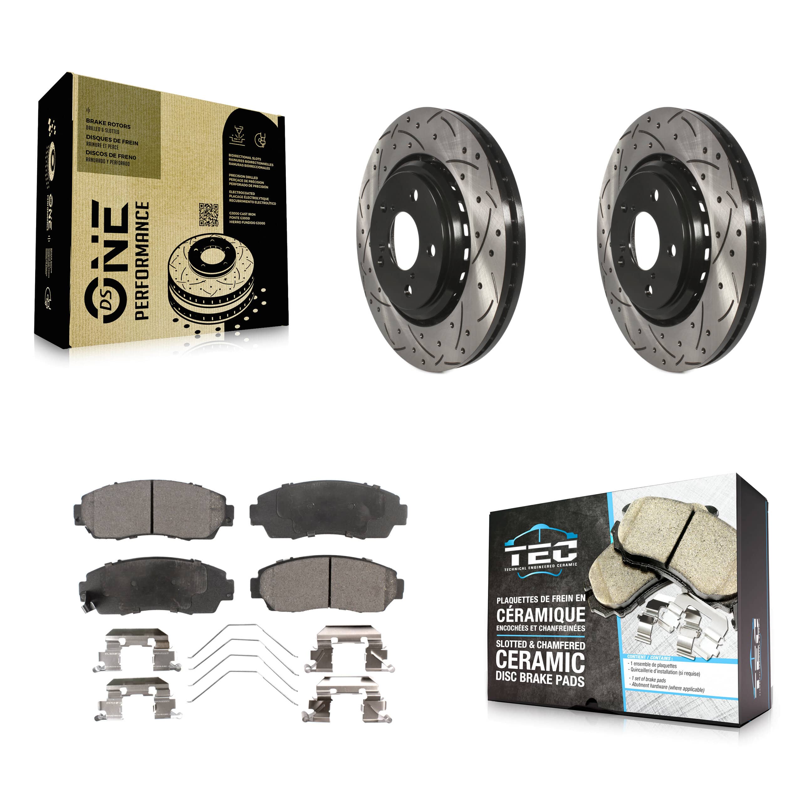 Transit Auto - KDT-100169 - Front Disc Brake Kits