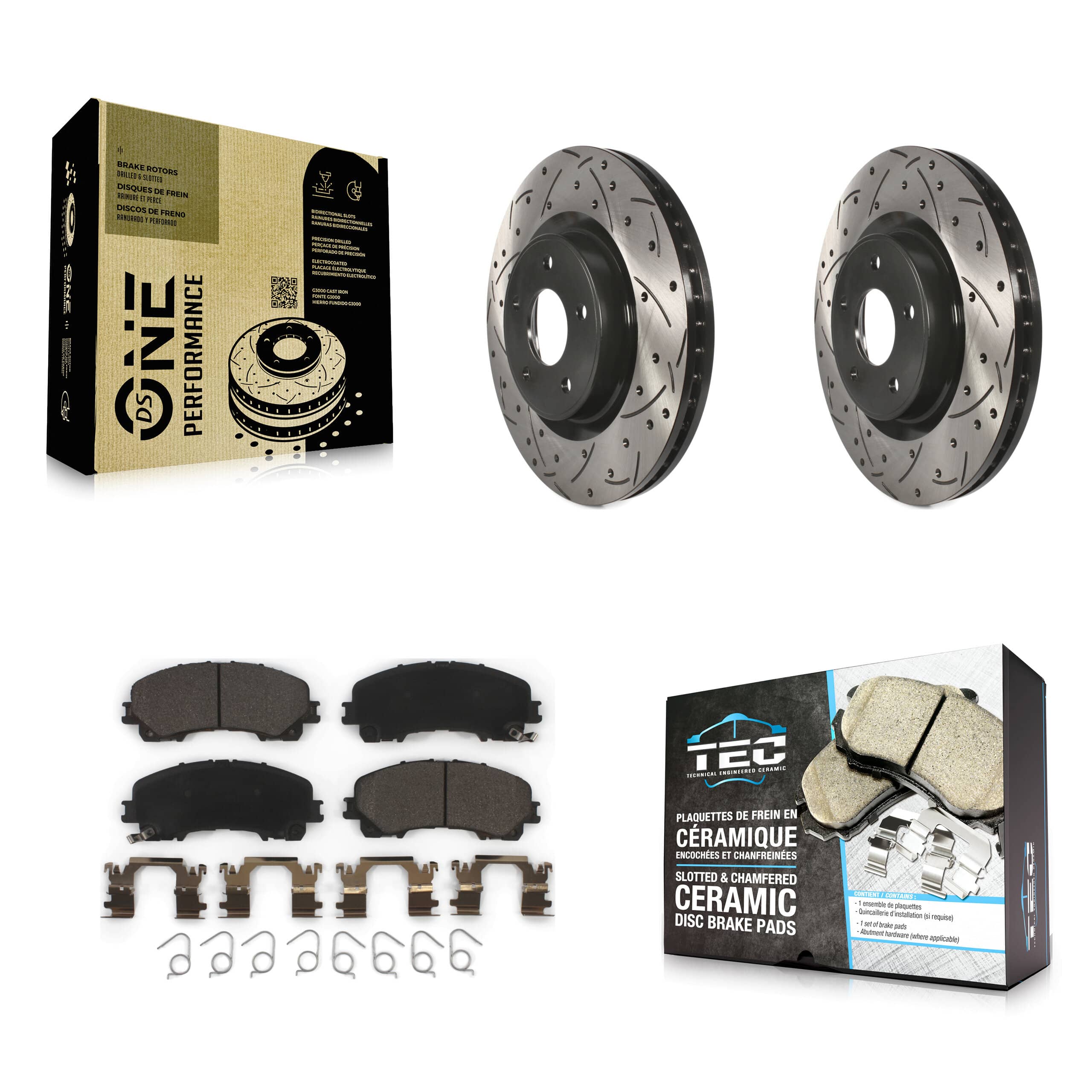 Transit Auto - KDT-100172 - Front Disc Brake Kits