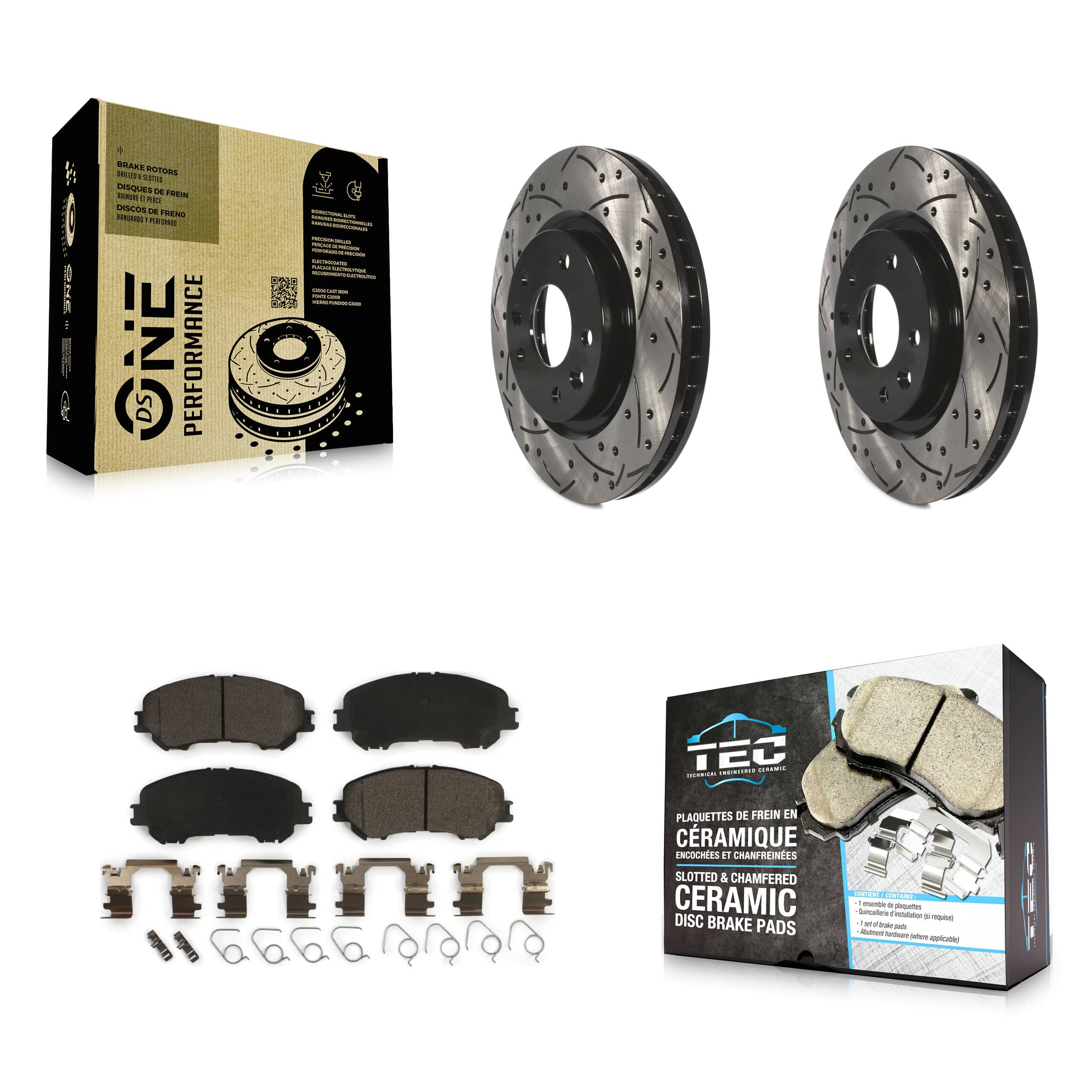 Transit Auto - KDT-100182 - Front Disc Brake Kits