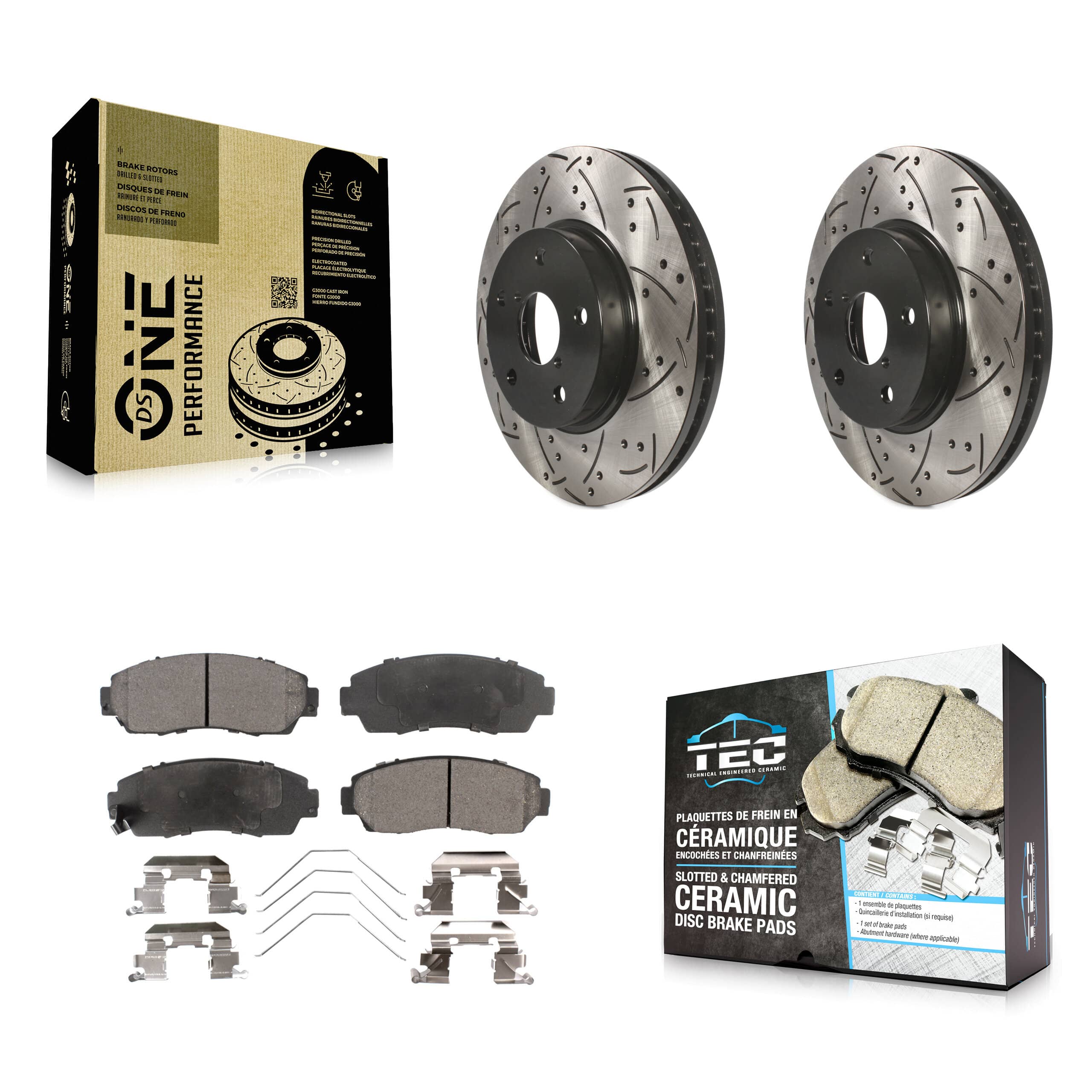 Transit Auto - KDT-100186 - Front Disc Brake Kits