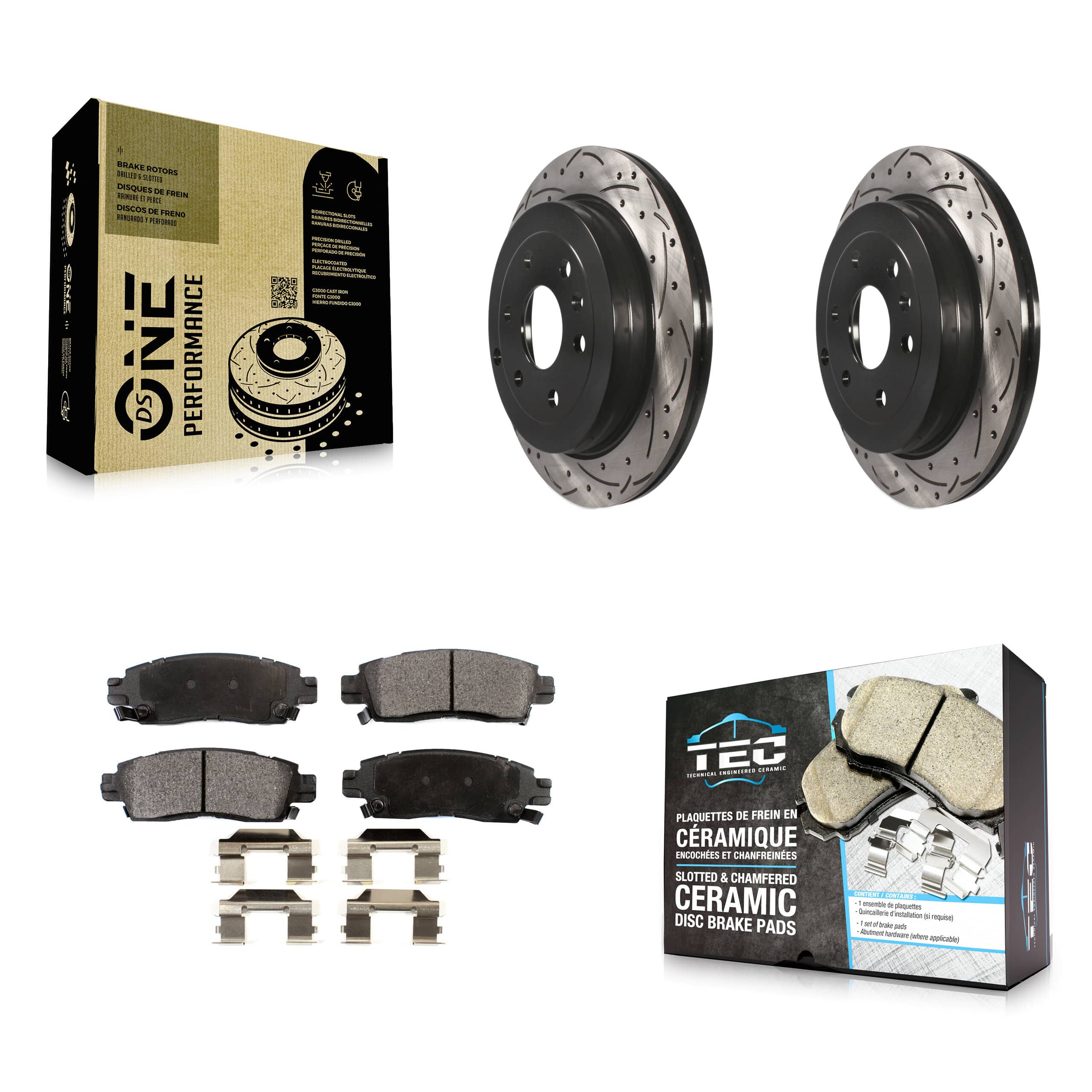Transit Auto - KDT-100431 - Rear Disc Brake Kits