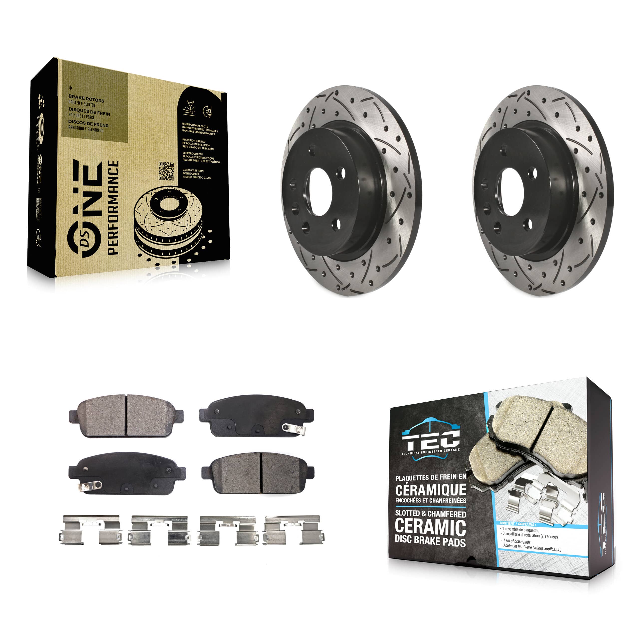 Transit Auto - KDT-100437 - Rear Disc Brake Kits