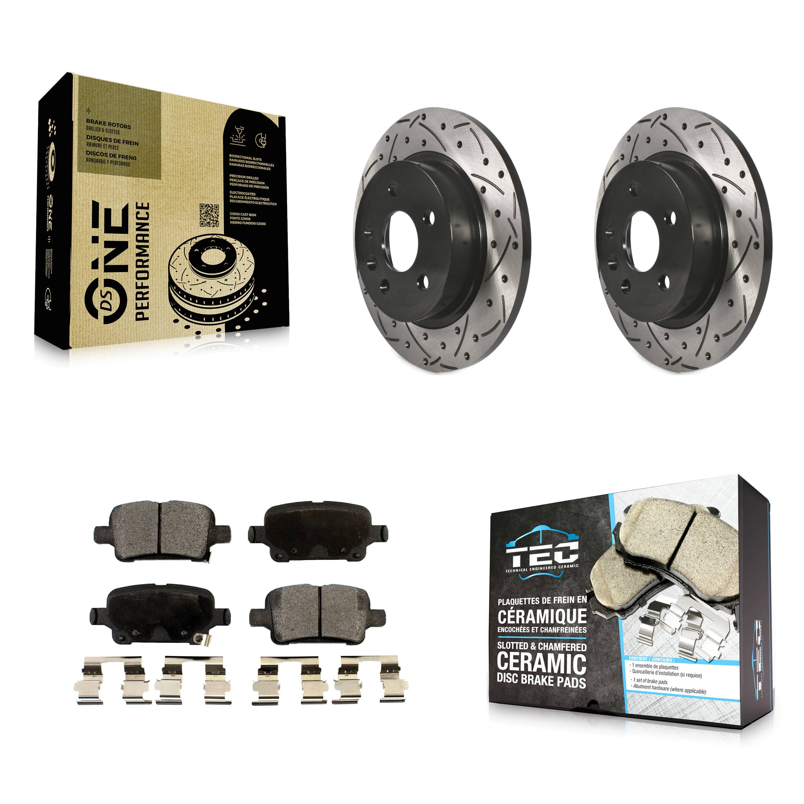 Transit Auto - KDT-100438 - Rear Disc Brake Kits