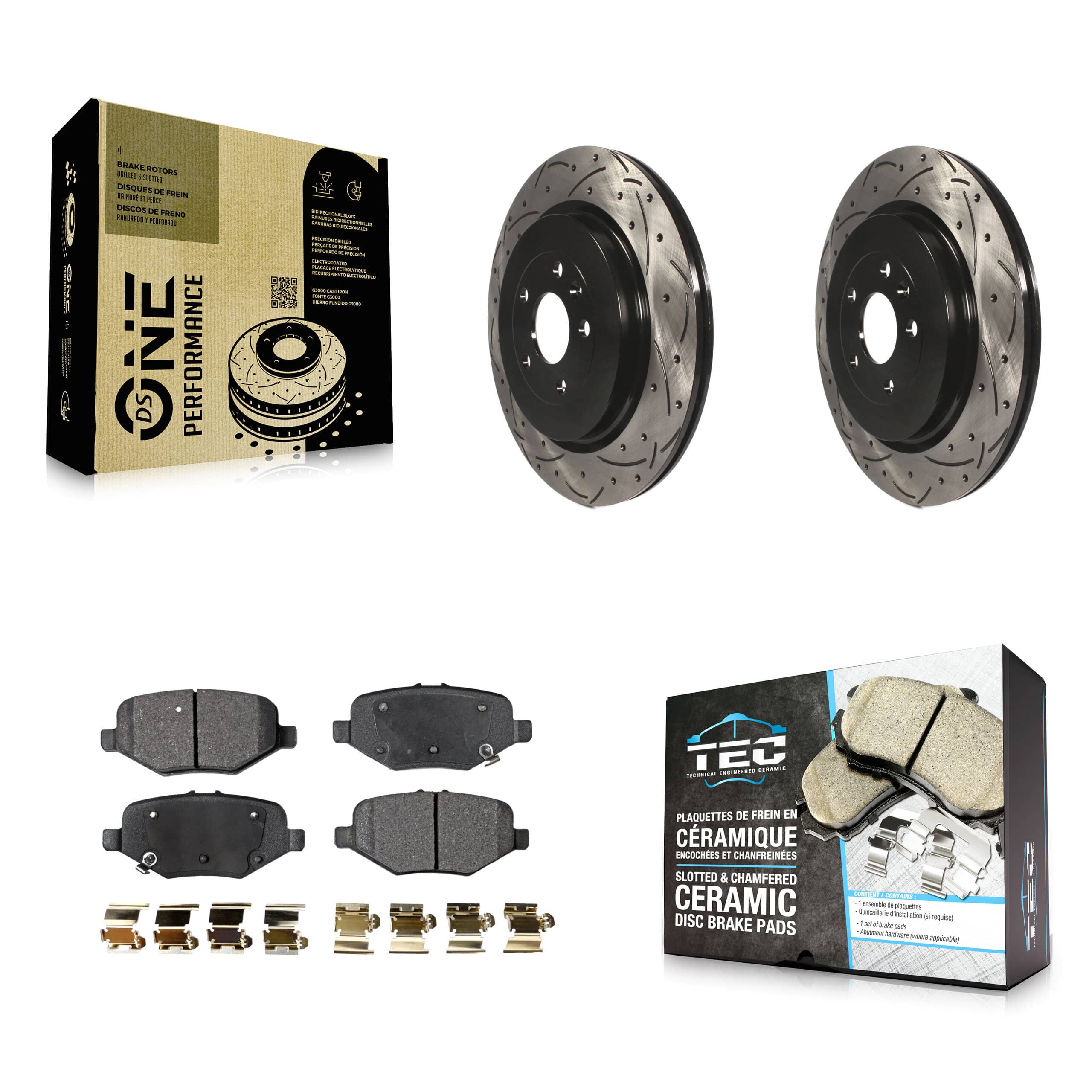Transit Auto - KDT-100465 - Rear Disc Brake Kits