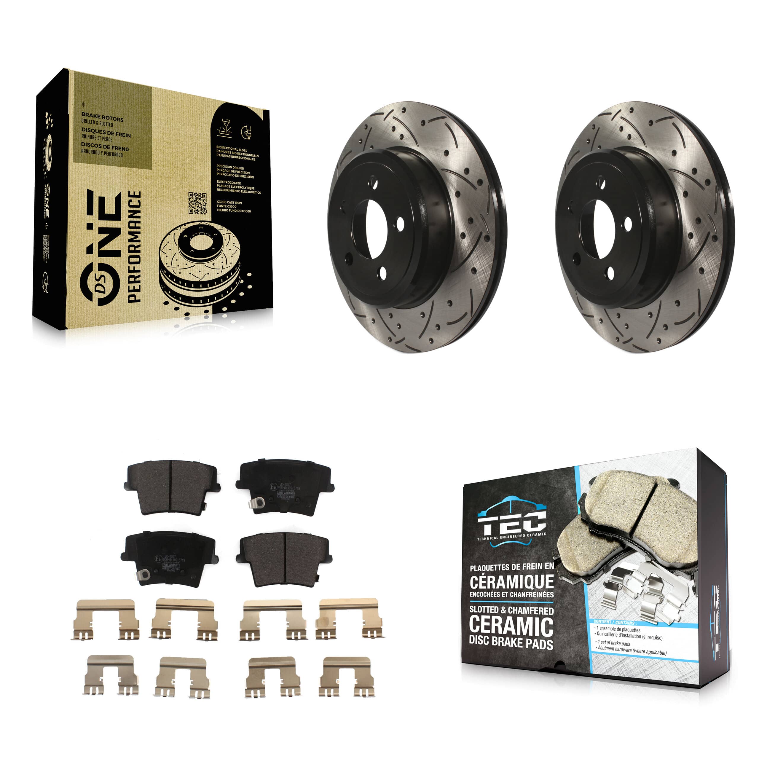 Transit Auto - KDT-100474 - Rear Disc Brake Kits