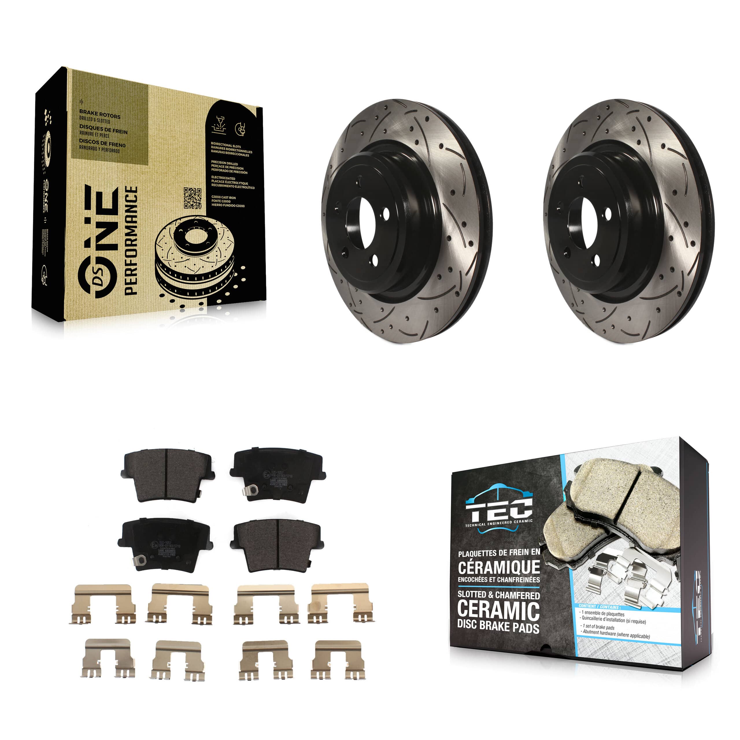 Transit Auto - KDT-100475 - Rear Disc Brake Kits