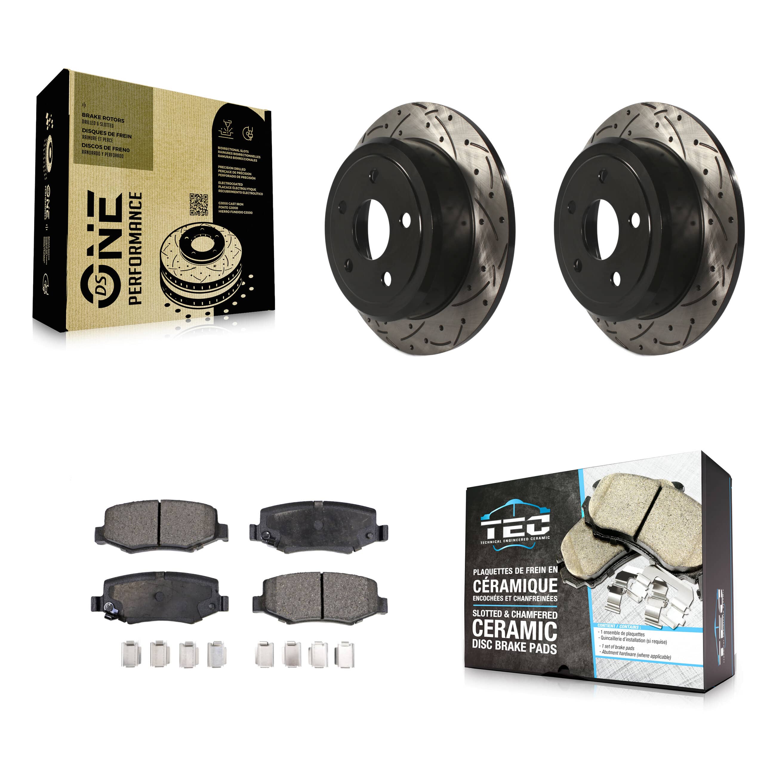 Transit Auto - KDT-100478 - Rear Disc Brake Kits