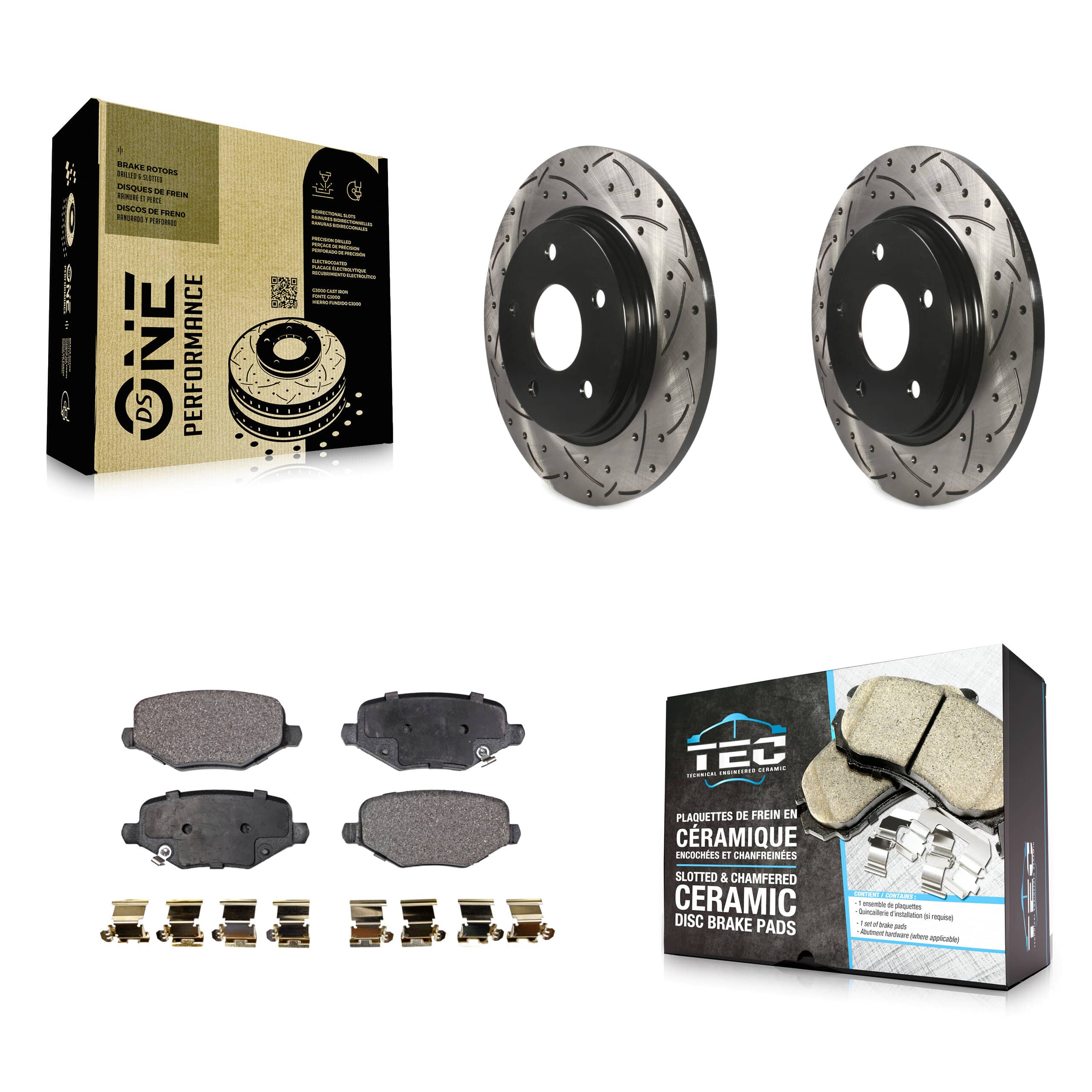 Transit Auto - KDT-100482 - Rear Disc Brake Kits