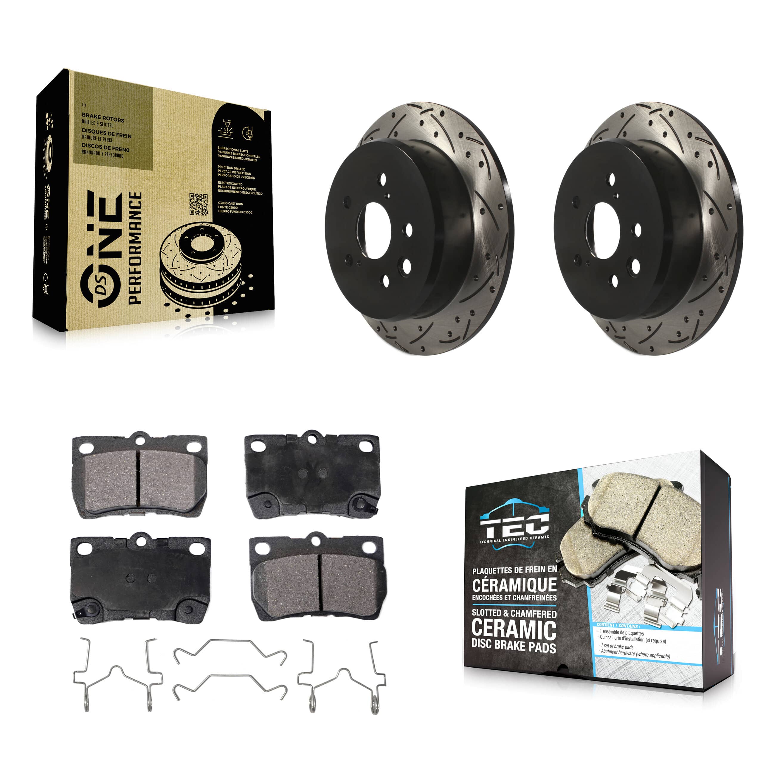 Transit Auto - KDT-100504 - Rear Disc Brake Kits