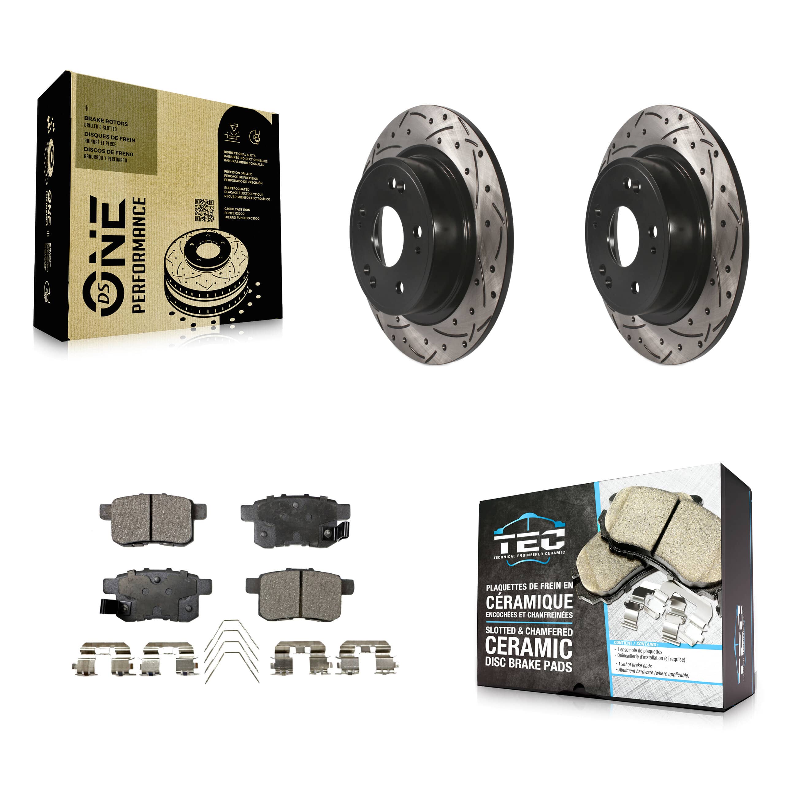 Transit Auto - KDT-100507 - Rear Disc Brake Kits