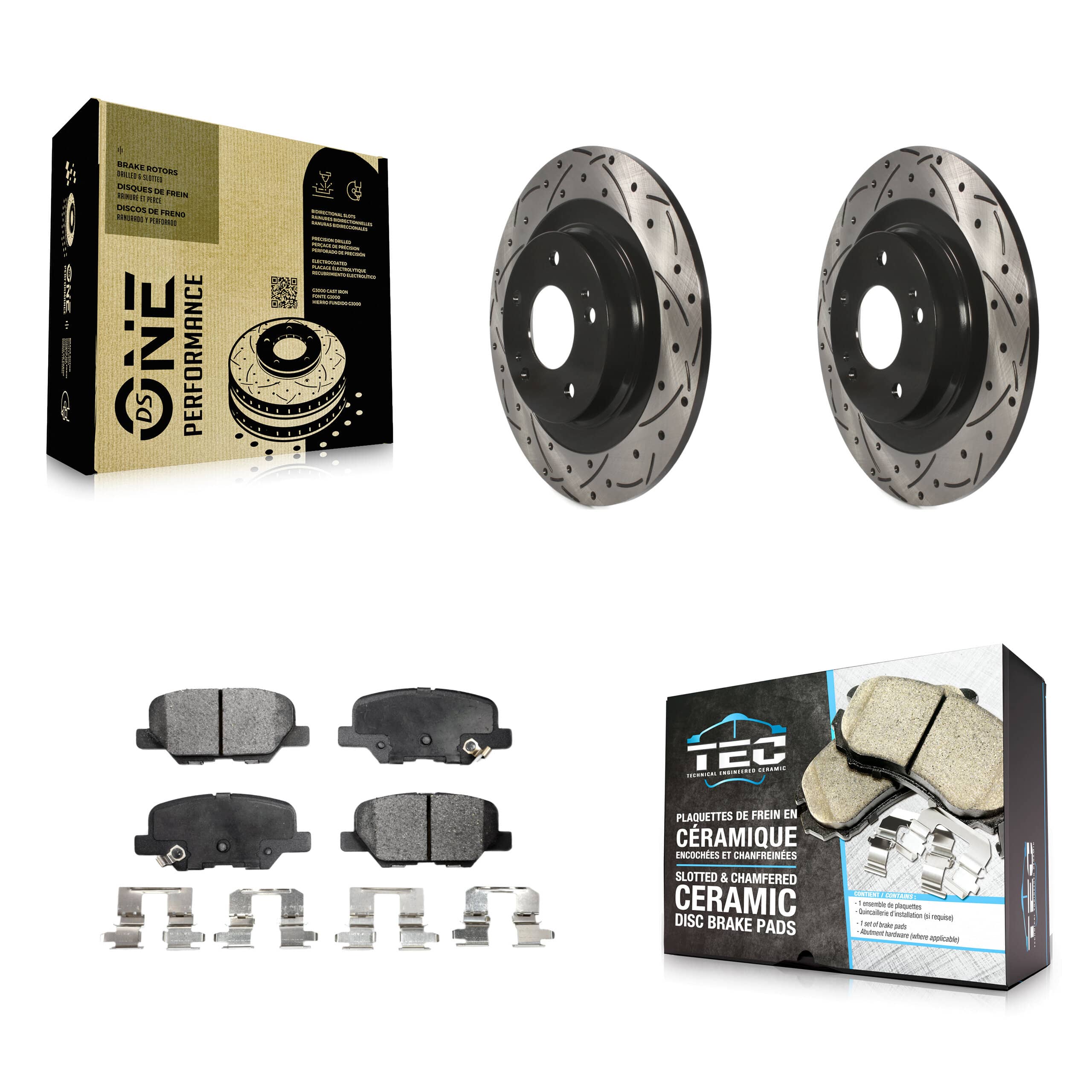 Transit Auto - KDT-100552 - Rear Disc Brake Kits