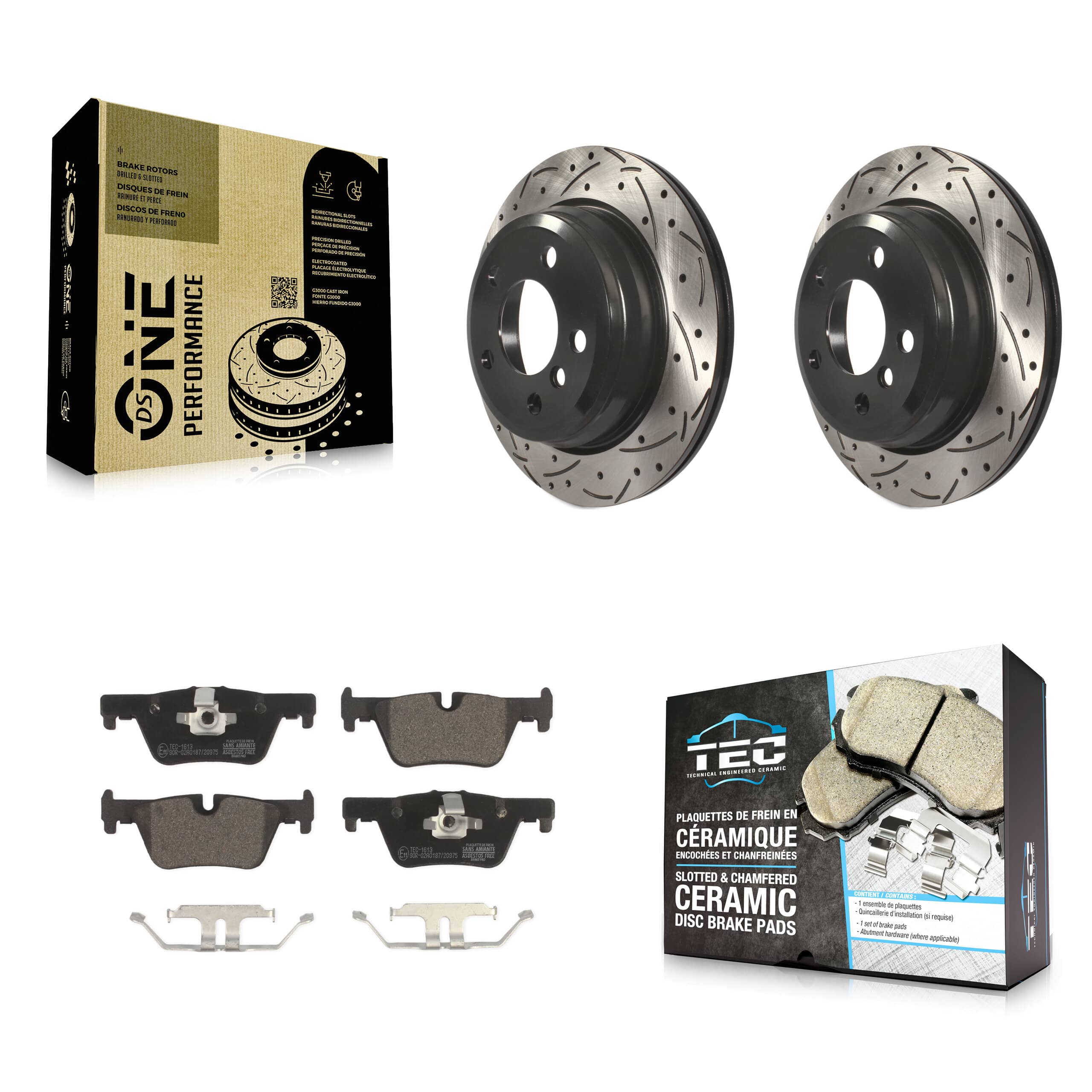 Transit Auto - KDT-100558 - Rear Disc Brake Kits