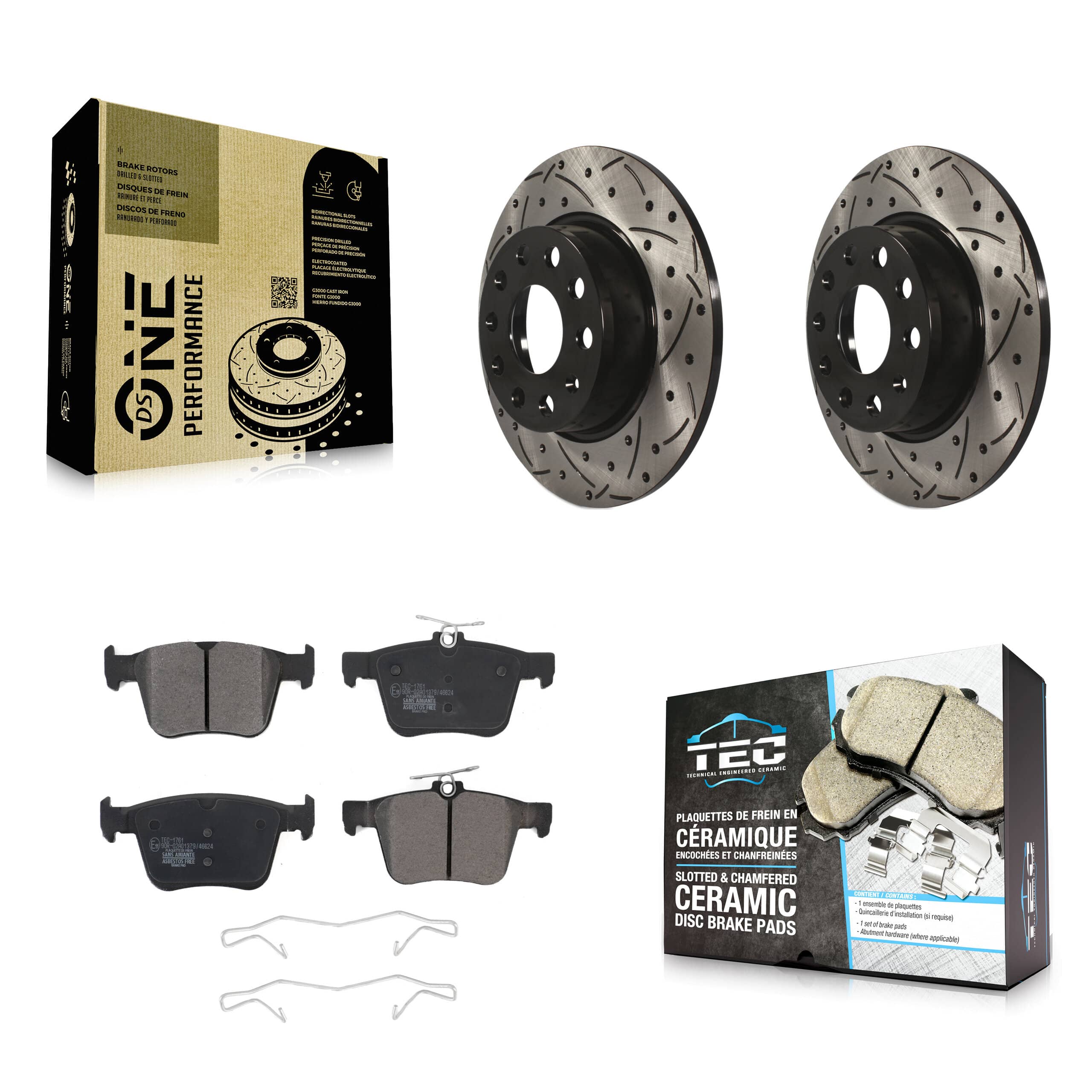 Transit Auto - KDT-100576 - Rear Disc Brake Kits