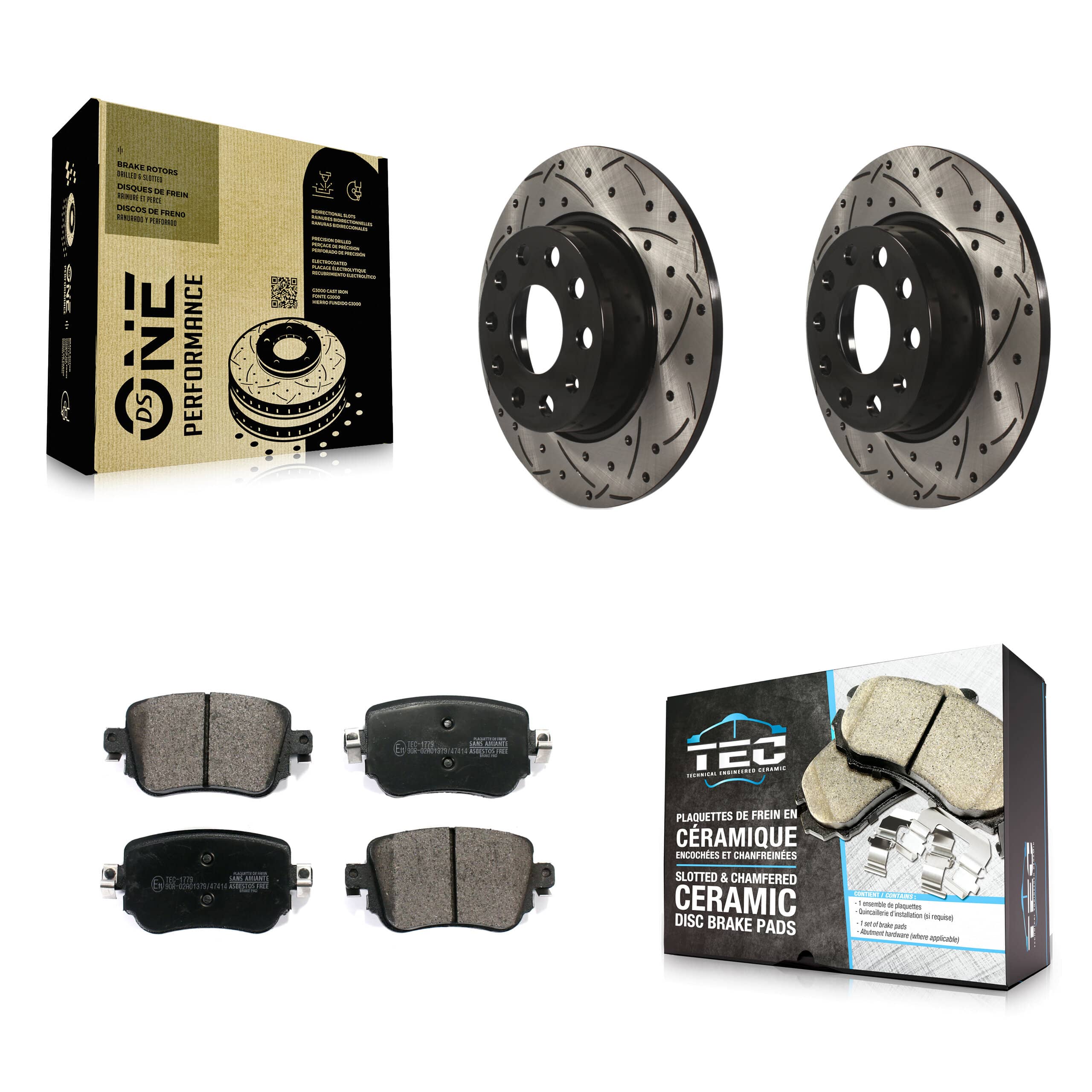 Transit Auto - KDT-100577 - Rear Disc Brake Kits