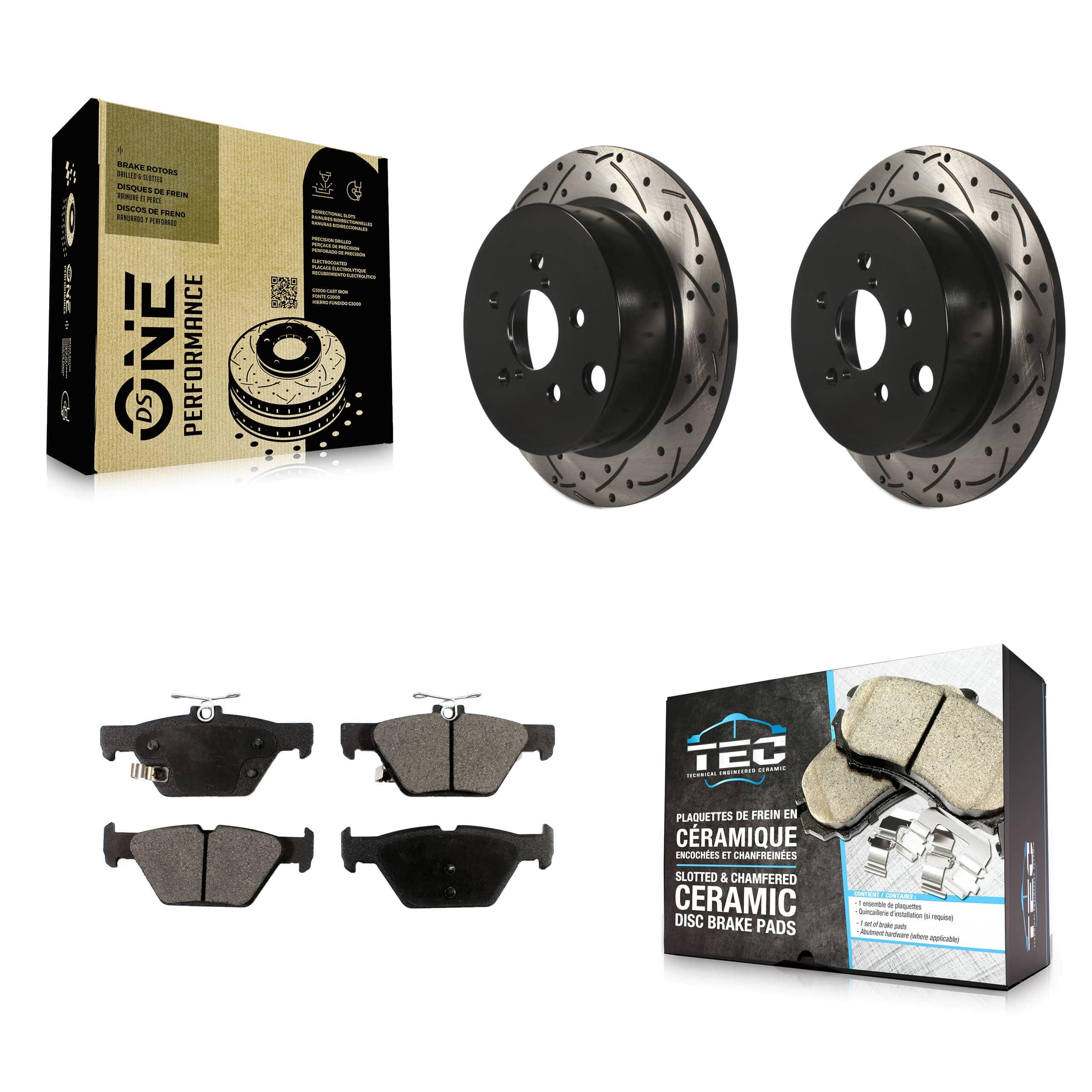 Transit Auto - KDT-100579 - Rear Disc Brake Kits
