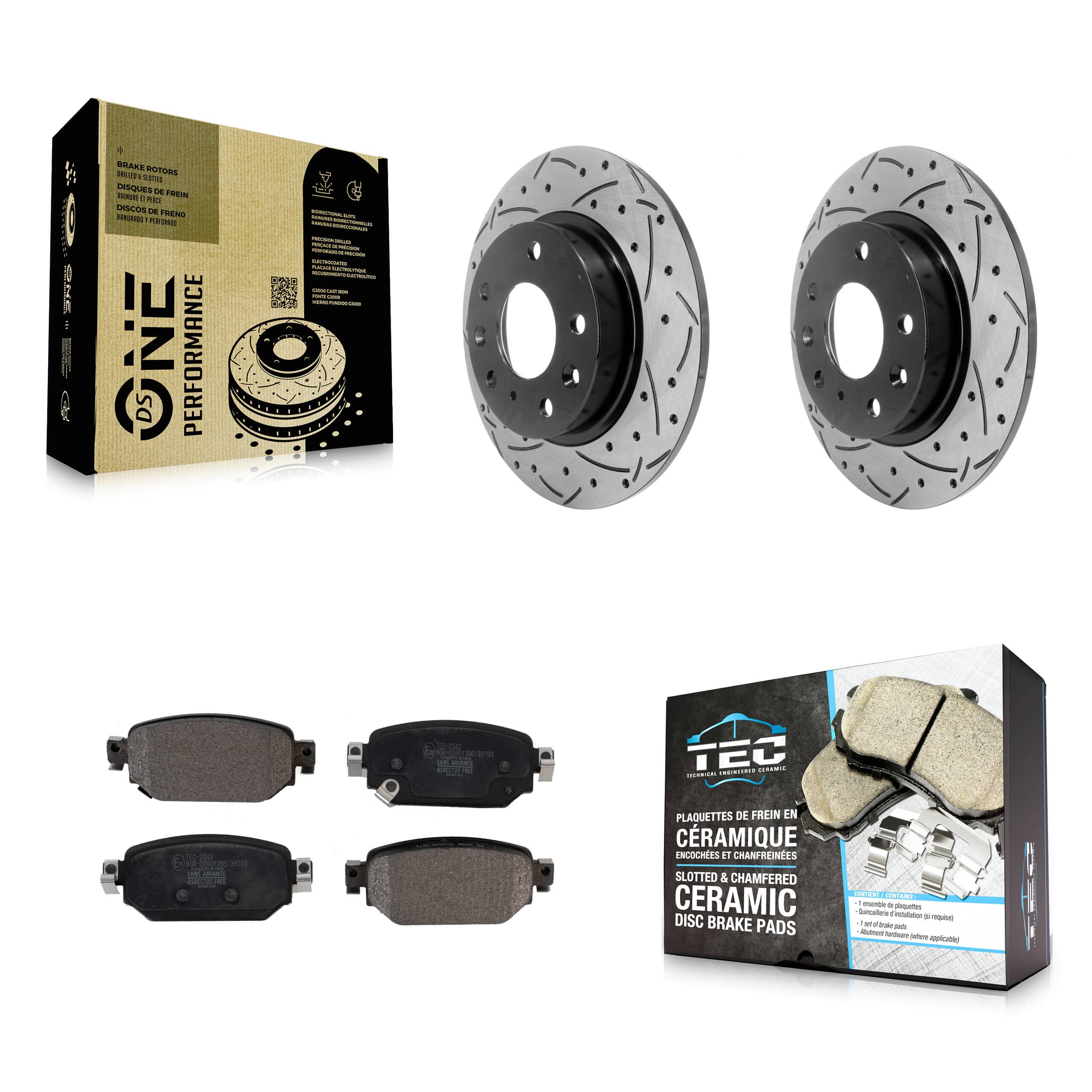 Transit Auto - KDT-100581 - Rear Disc Brake Kits
