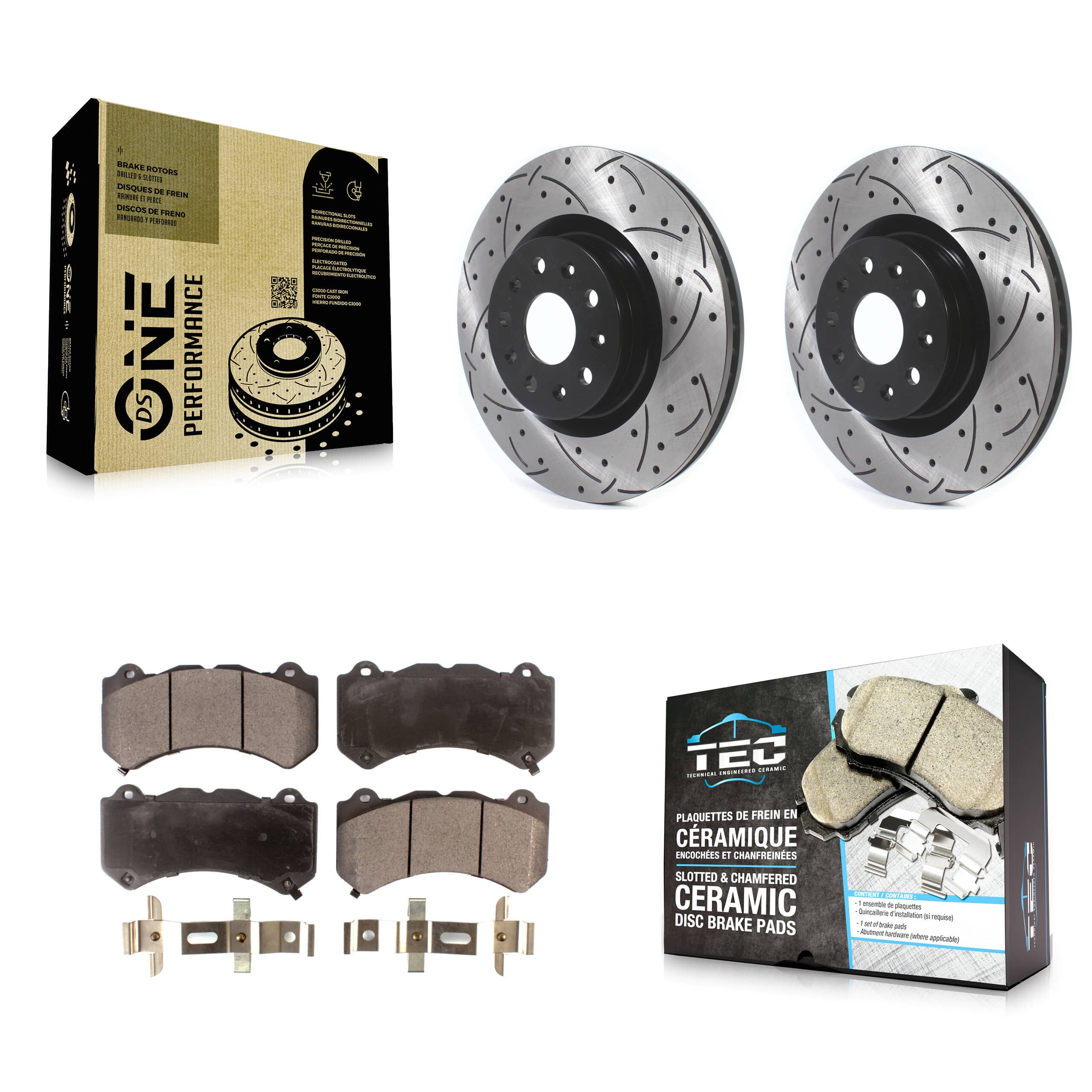 Transit Auto - KDT-100630 - Front Disc Brake Kits